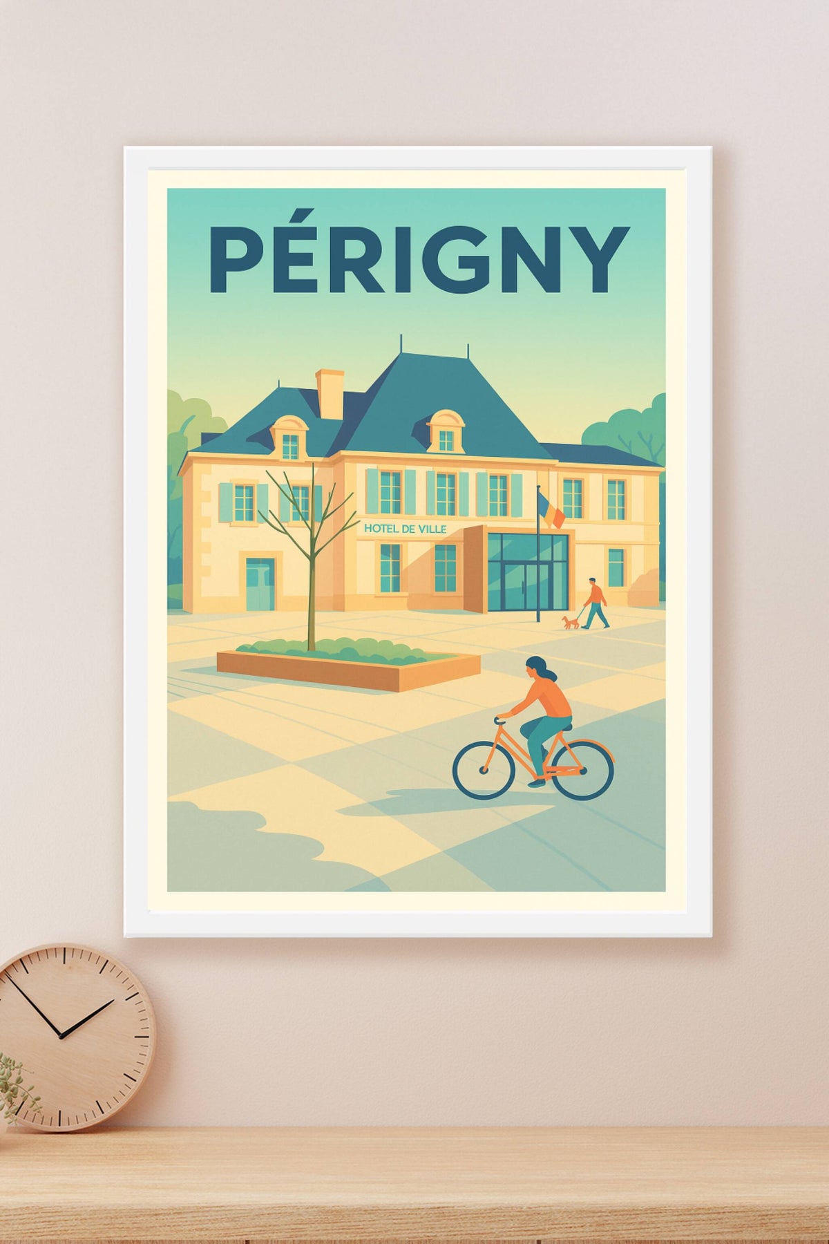 Affiche de Périgny - Sérénité et vie locale au cœur de la ville