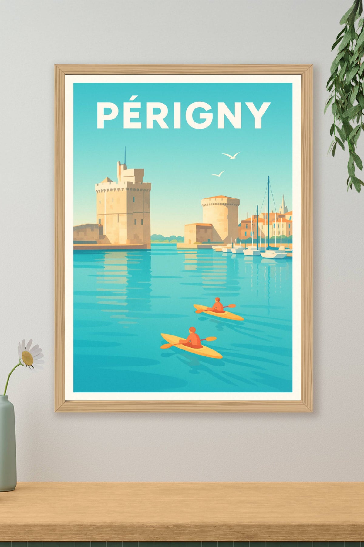 Affiche de Périgny - Évasion et sérénité au fil de l'eau