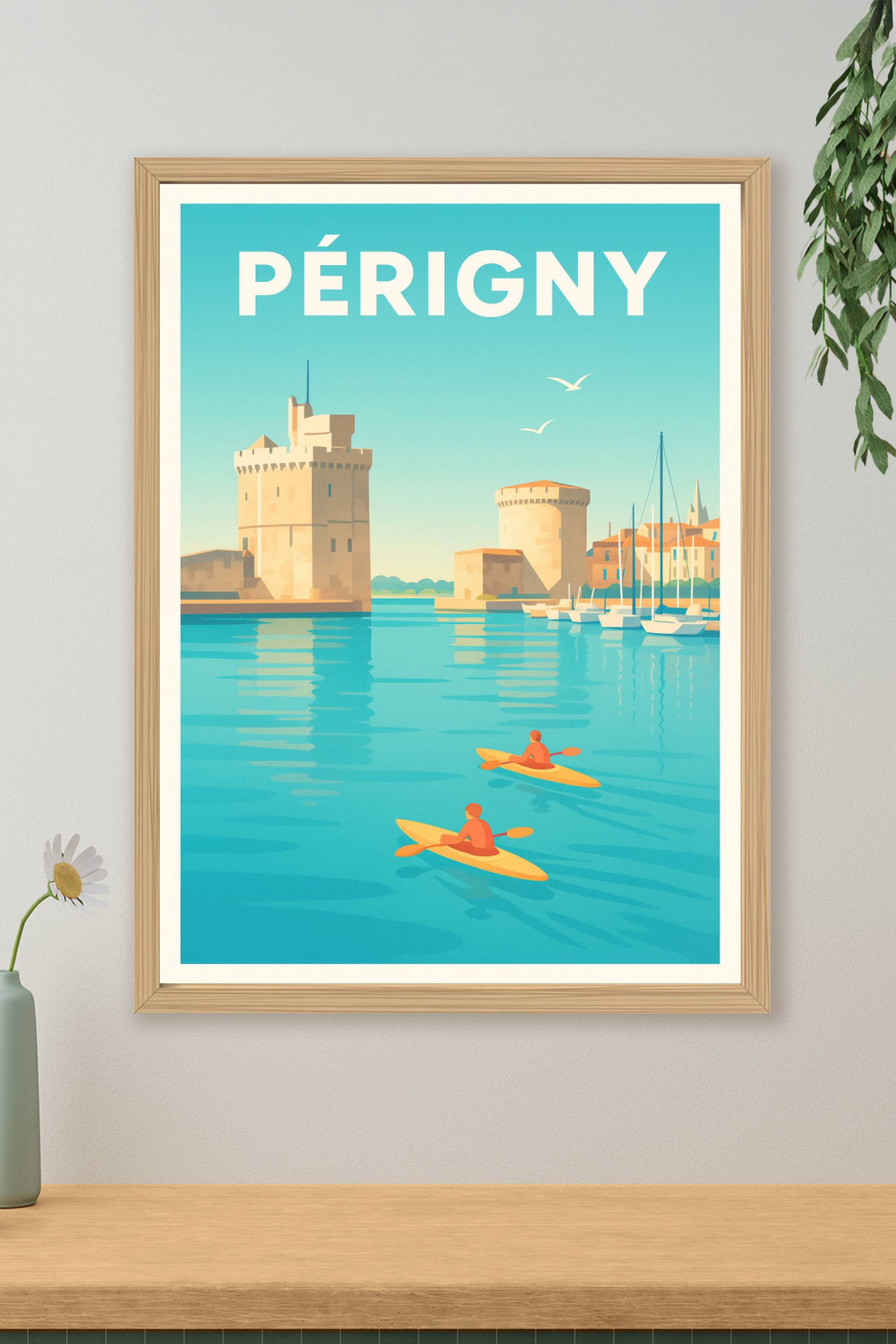 Affiche de Périgny - Évasion et sérénité au fil de l'eau