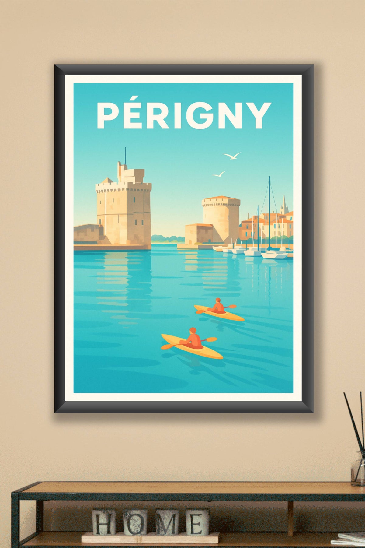 Affiche de Périgny - Évasion et sérénité au fil de l'eau