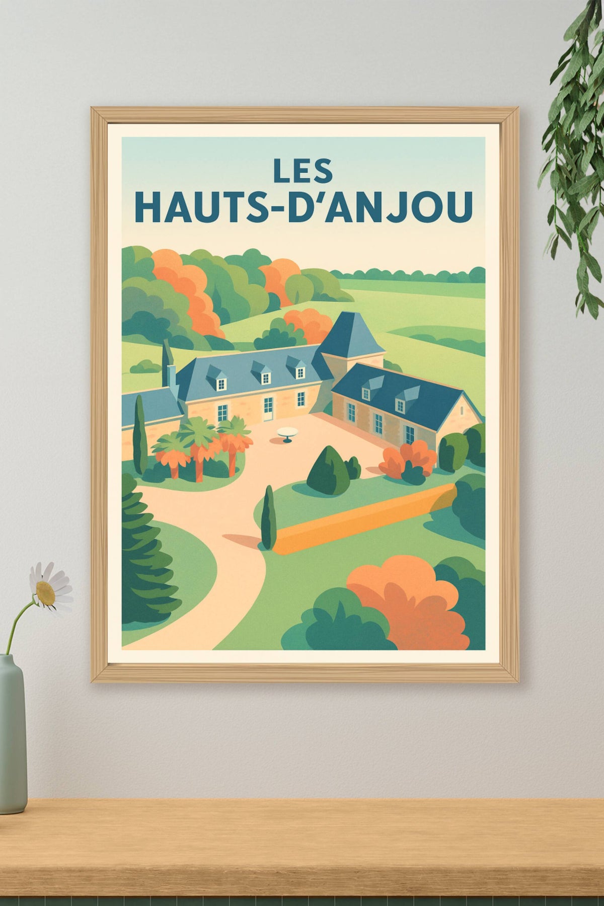 Affiche de Les Hauts-d'Anjou - Charme et Sérénité Angevine