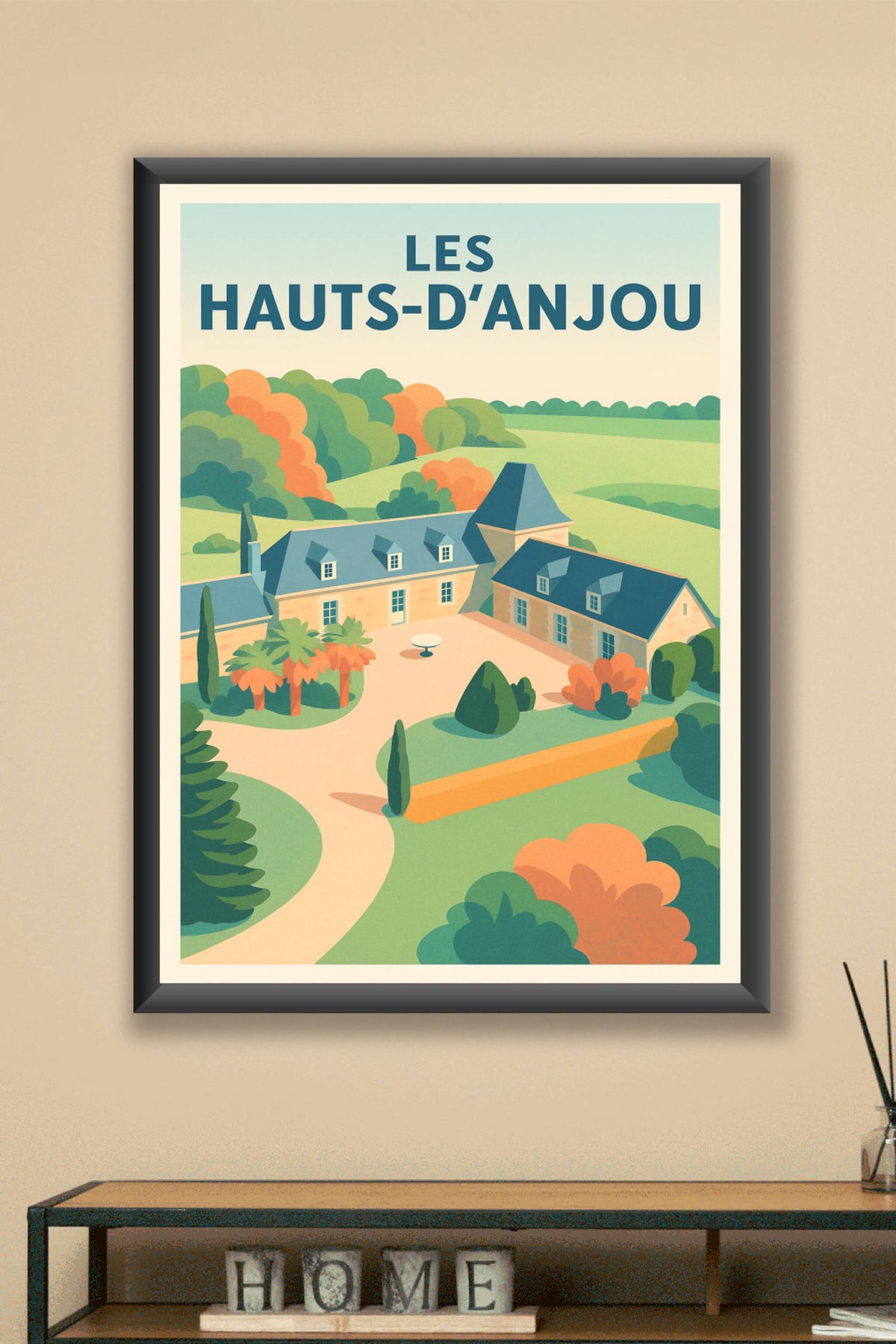 Affiche de Les Hauts-d'Anjou - Charme et Sérénité Angevine