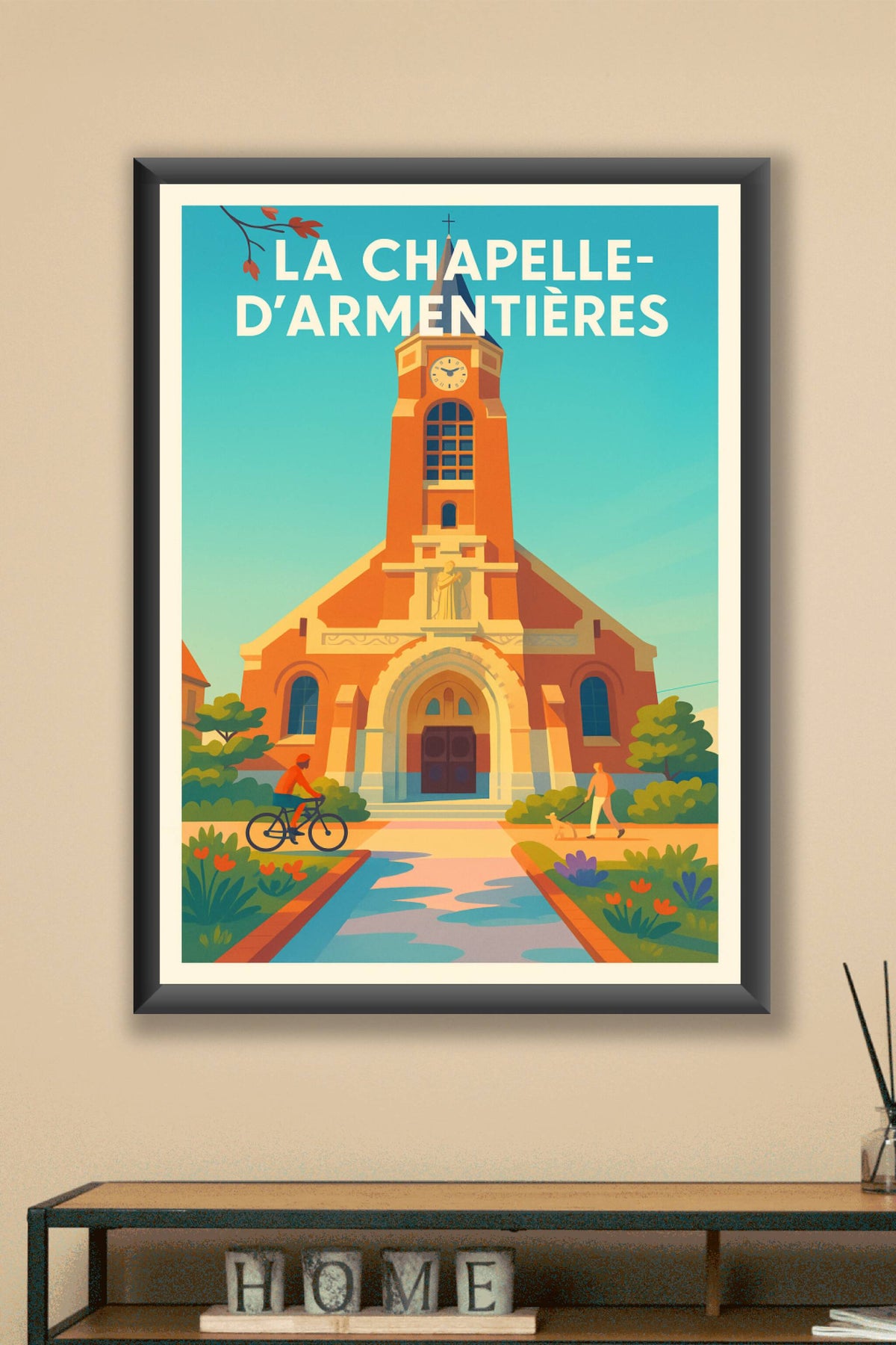 Affiche de Armentières - La Chapelle d'Armentières en lumière