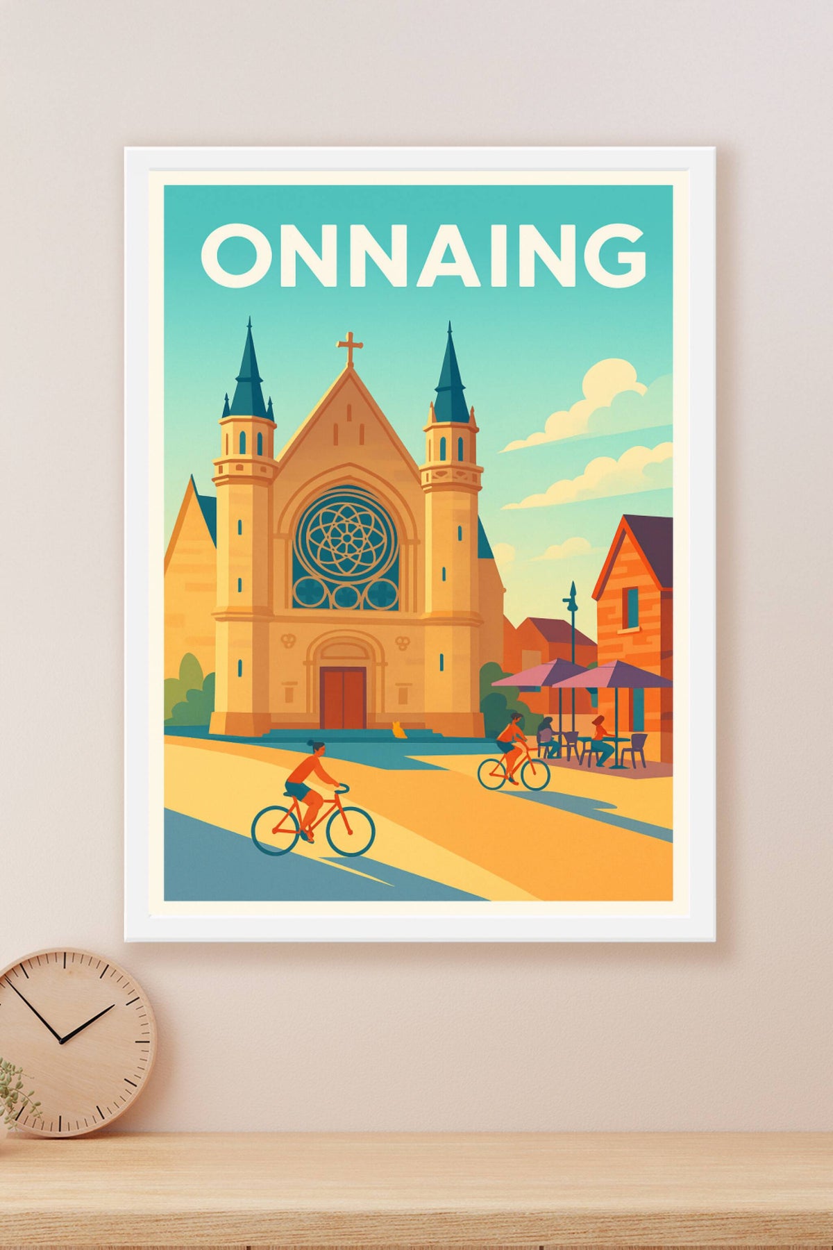 Affiche de Onnaing - L'église au cœur de la vie locale