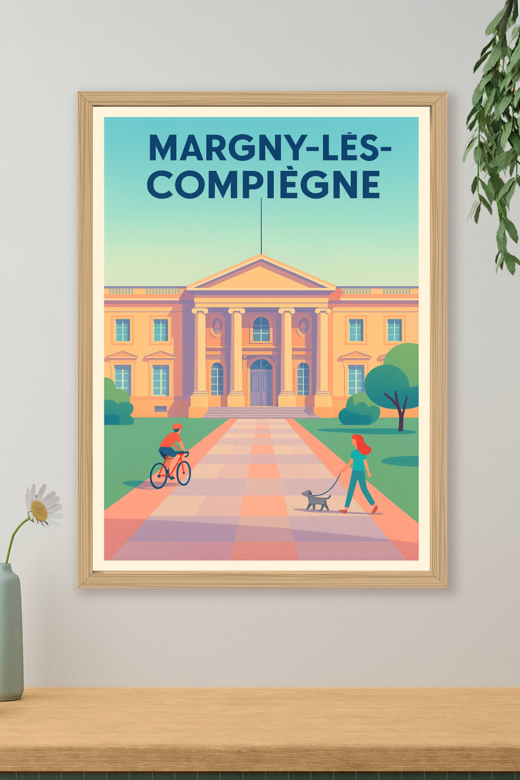 Affiche de Margny-lès-Compiègne - Charme et Sérénité au Cœur de la Ville