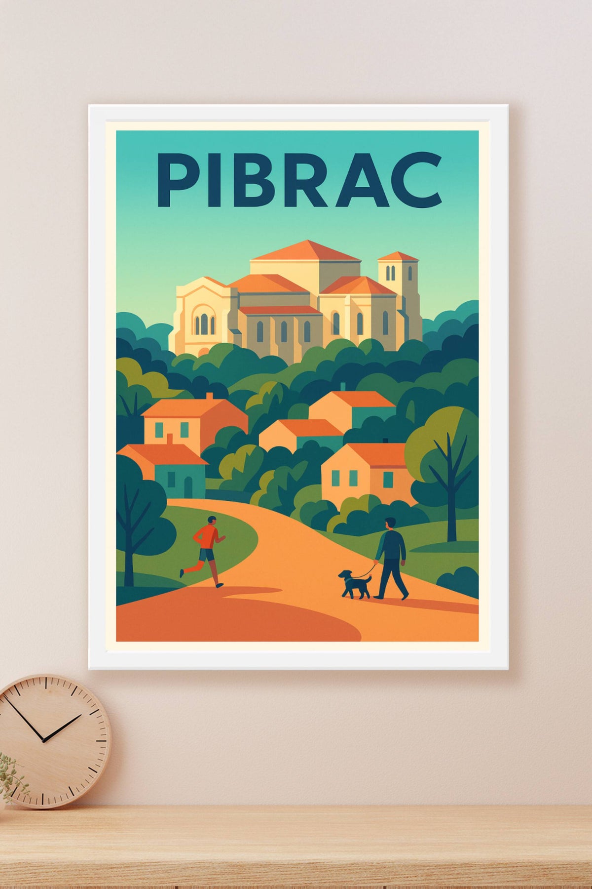 Affiche de Pibrac - Charme et Sérénité en Occitanie