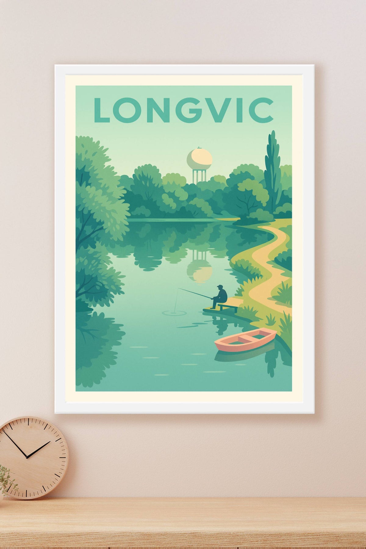 Affiche de Longvic - Sérénité au fil de l'eau