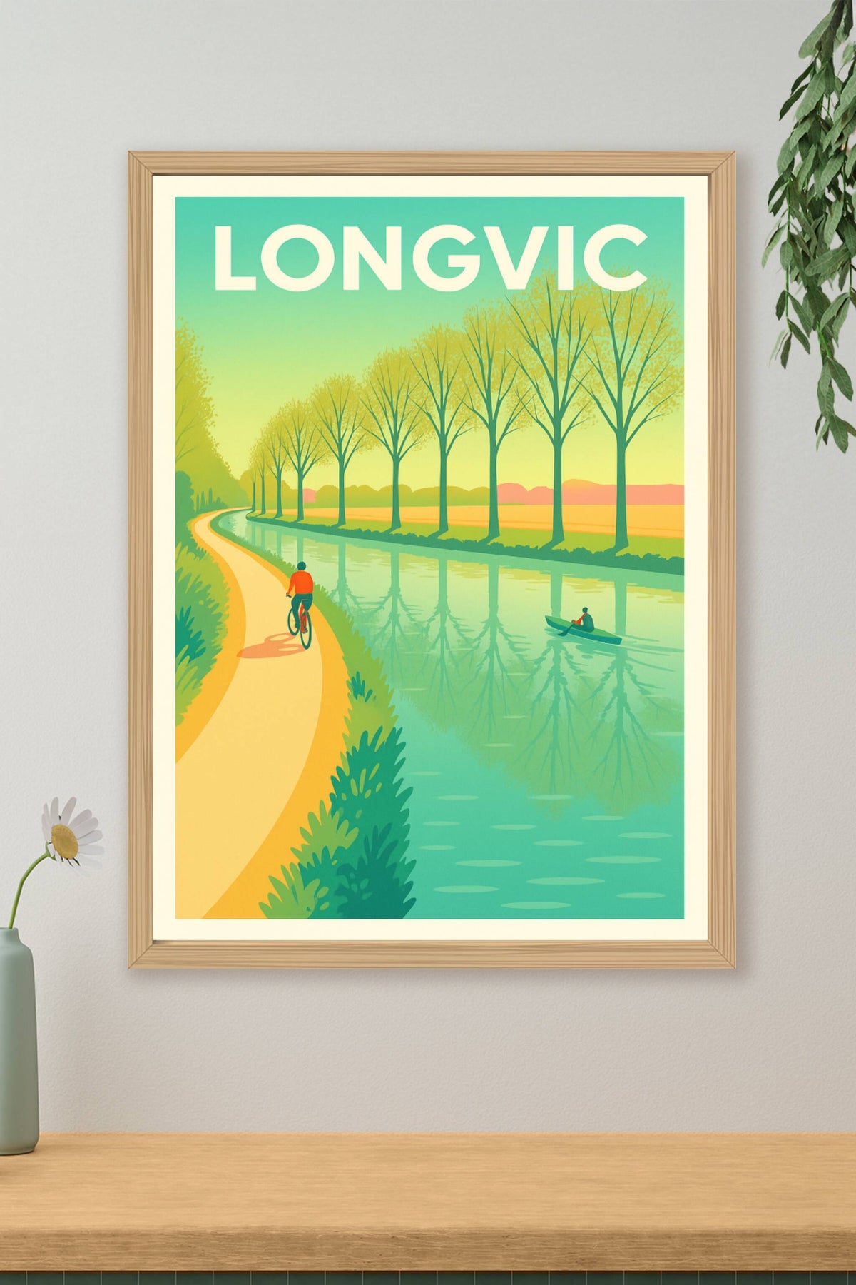 Affiche de Longvic - Évasion au fil de l'eau