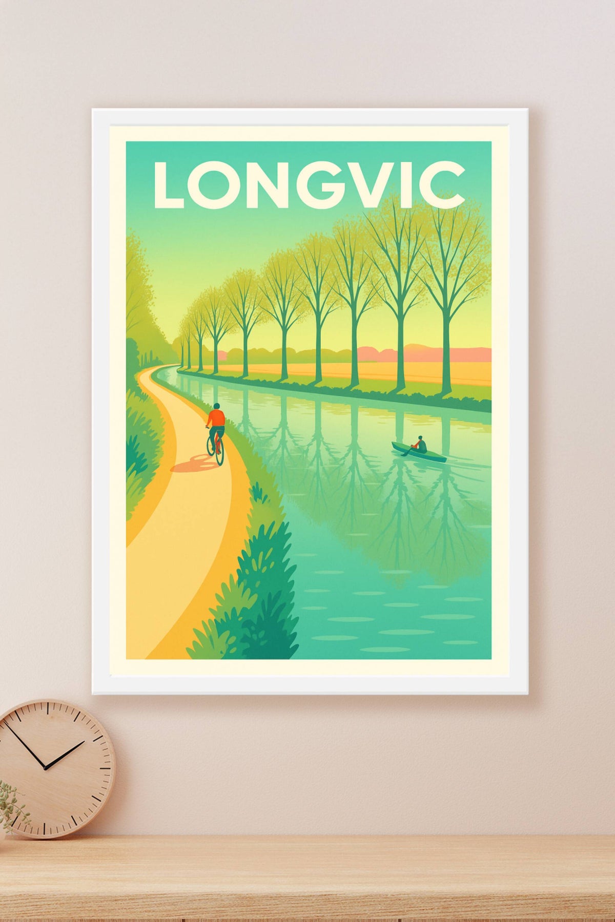 Affiche de Longvic - Évasion au fil de l'eau