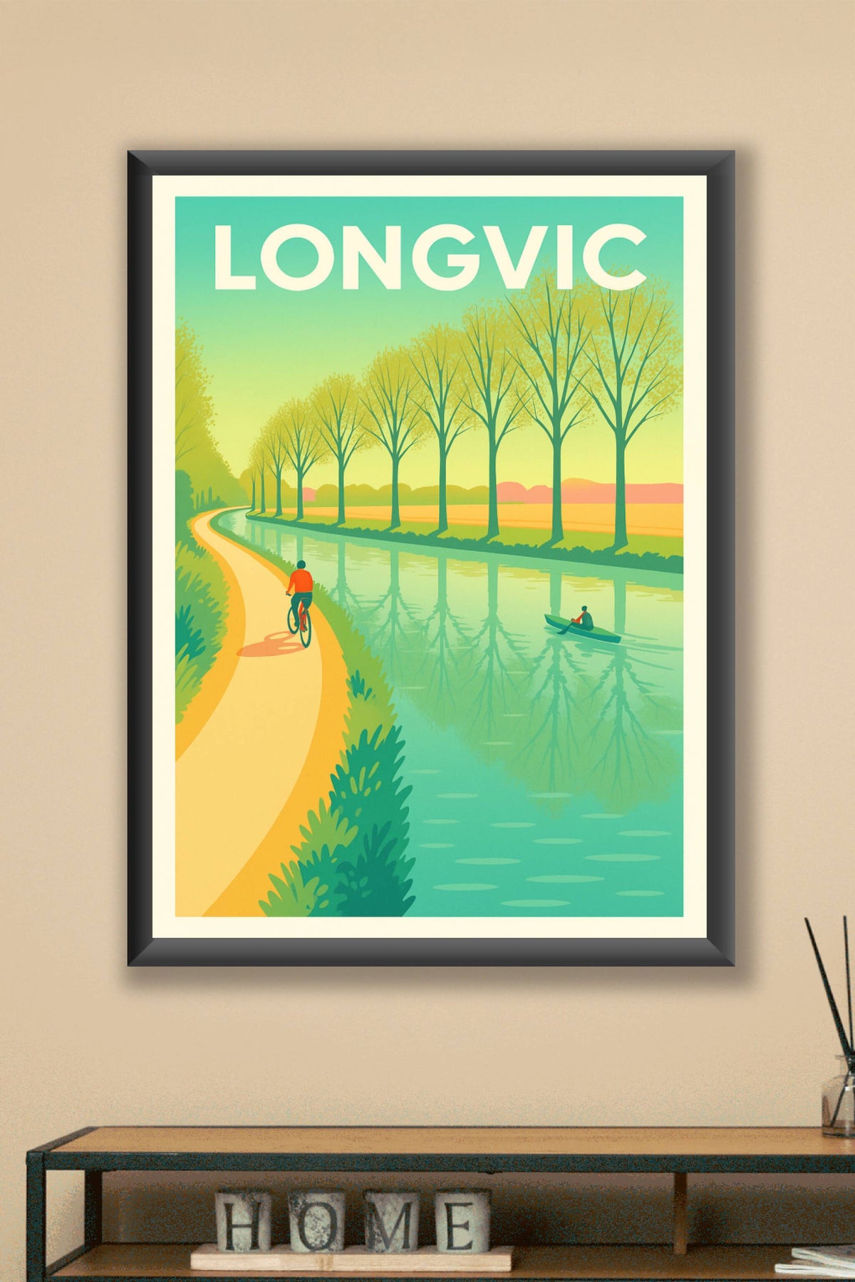 Affiche de Longvic - Évasion au fil de l'eau