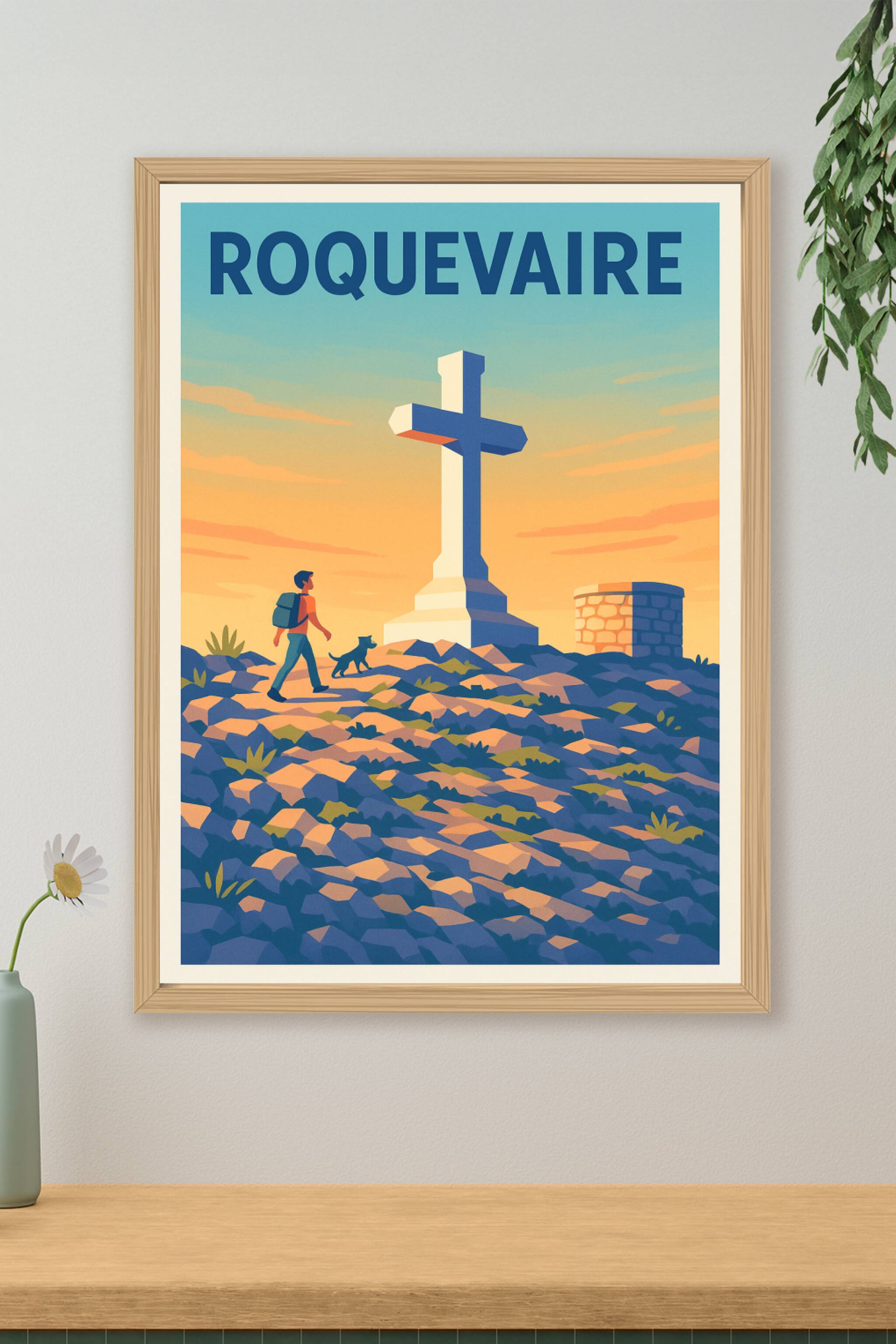 Affiche de Roquevaire - Escapade au sommet de la Croix