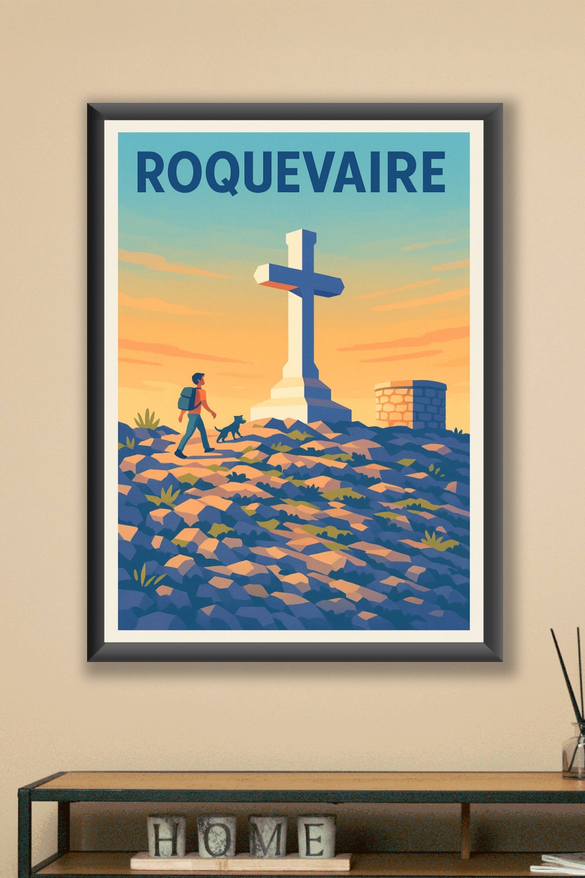 Affiche de Roquevaire - Escapade au sommet de la Croix