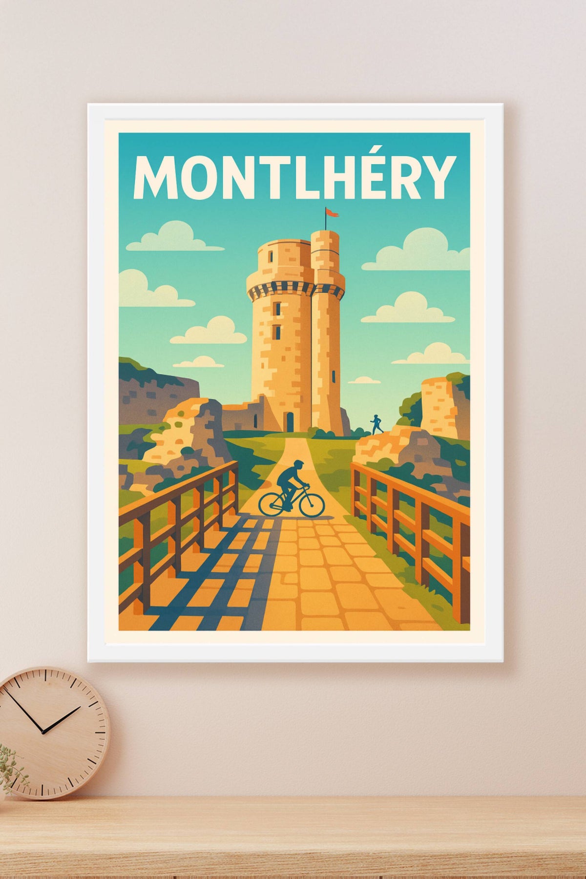 Affiche de Monthléry - L'Esprit d'Aventure et d'Histoire