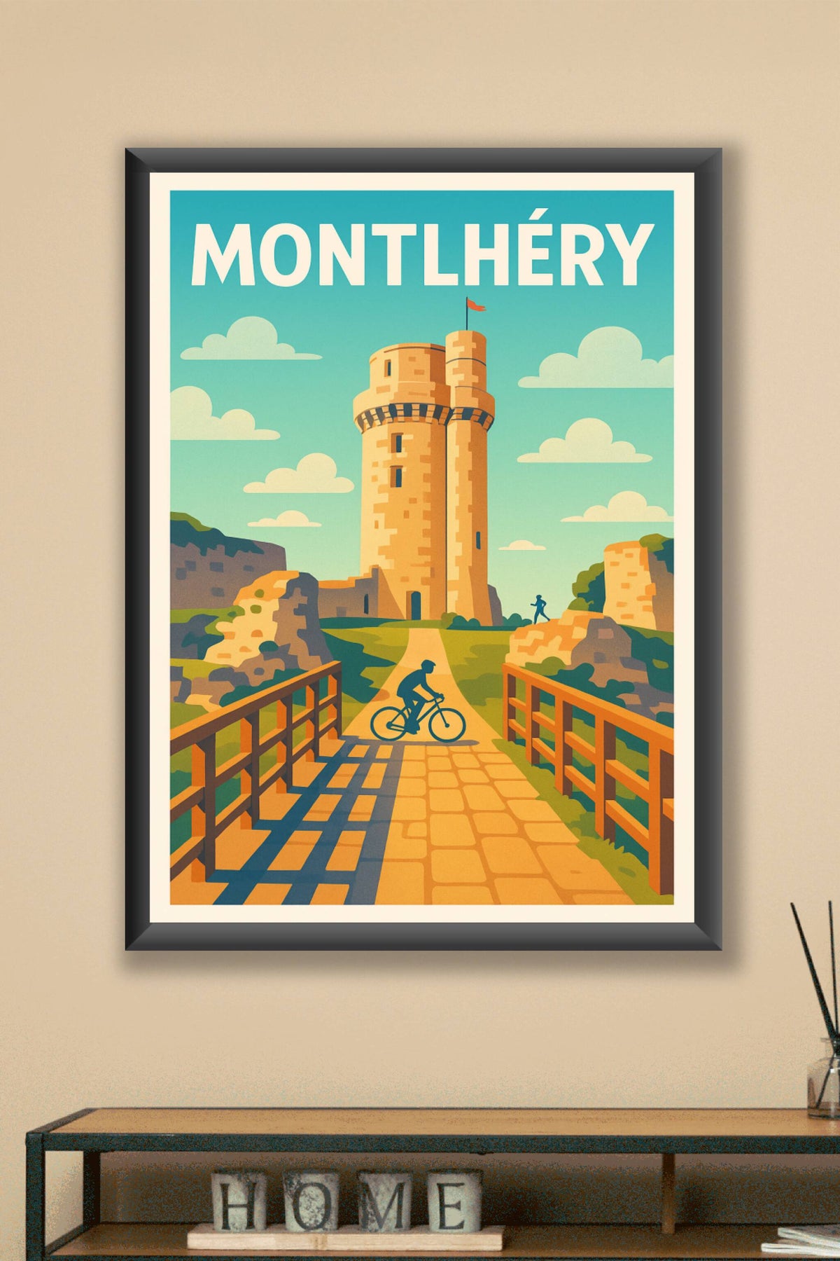Affiche de Monthléry - L'Esprit d'Aventure et d'Histoire