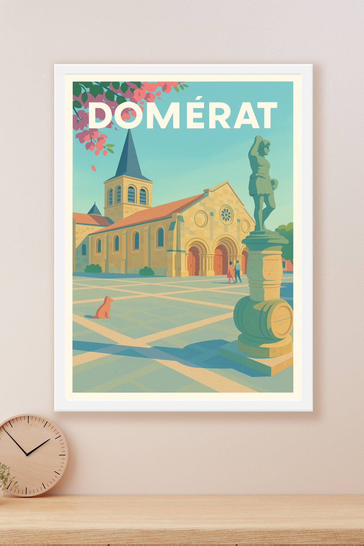 Affiche de Domérat - Charme et Sérénité au Cœur de la Ville