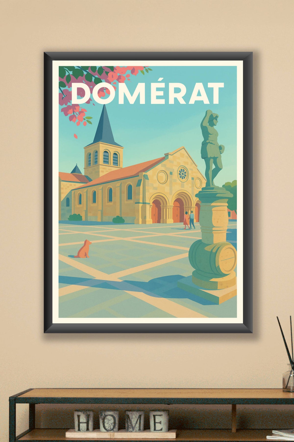 Affiche de Domérat - Charme et Sérénité au Cœur de la Ville