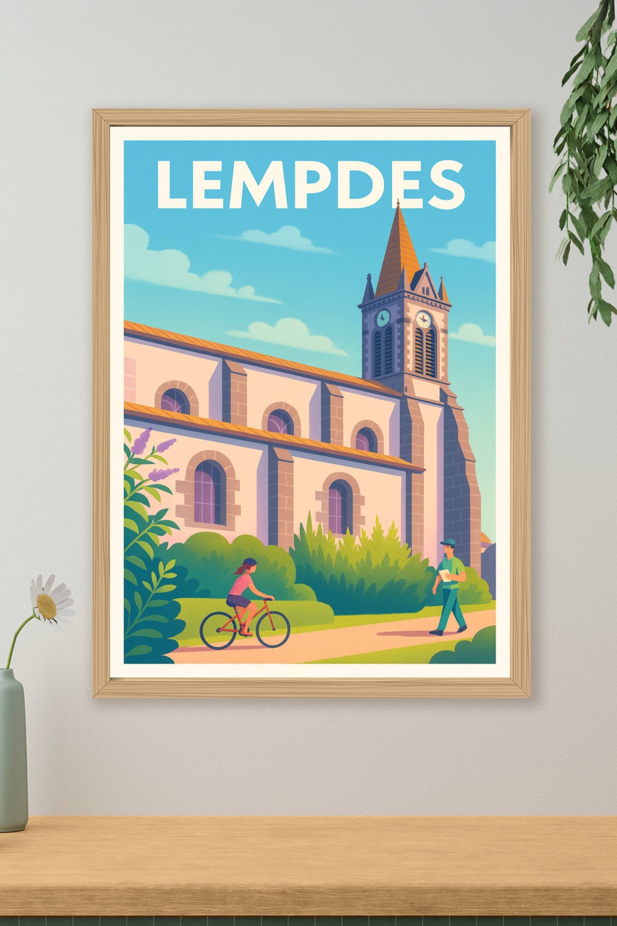 Affiche de Lempdes - Charme et sérénité au cœur de la ville