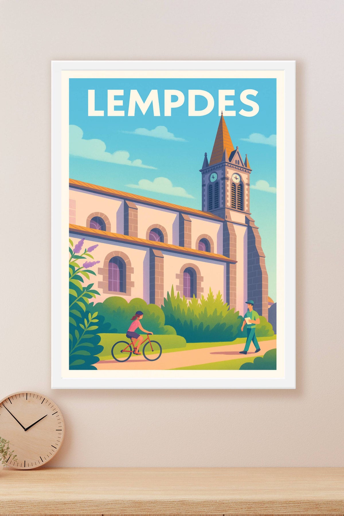 Affiche de Lempdes - Charme et sérénité au cœur de la ville