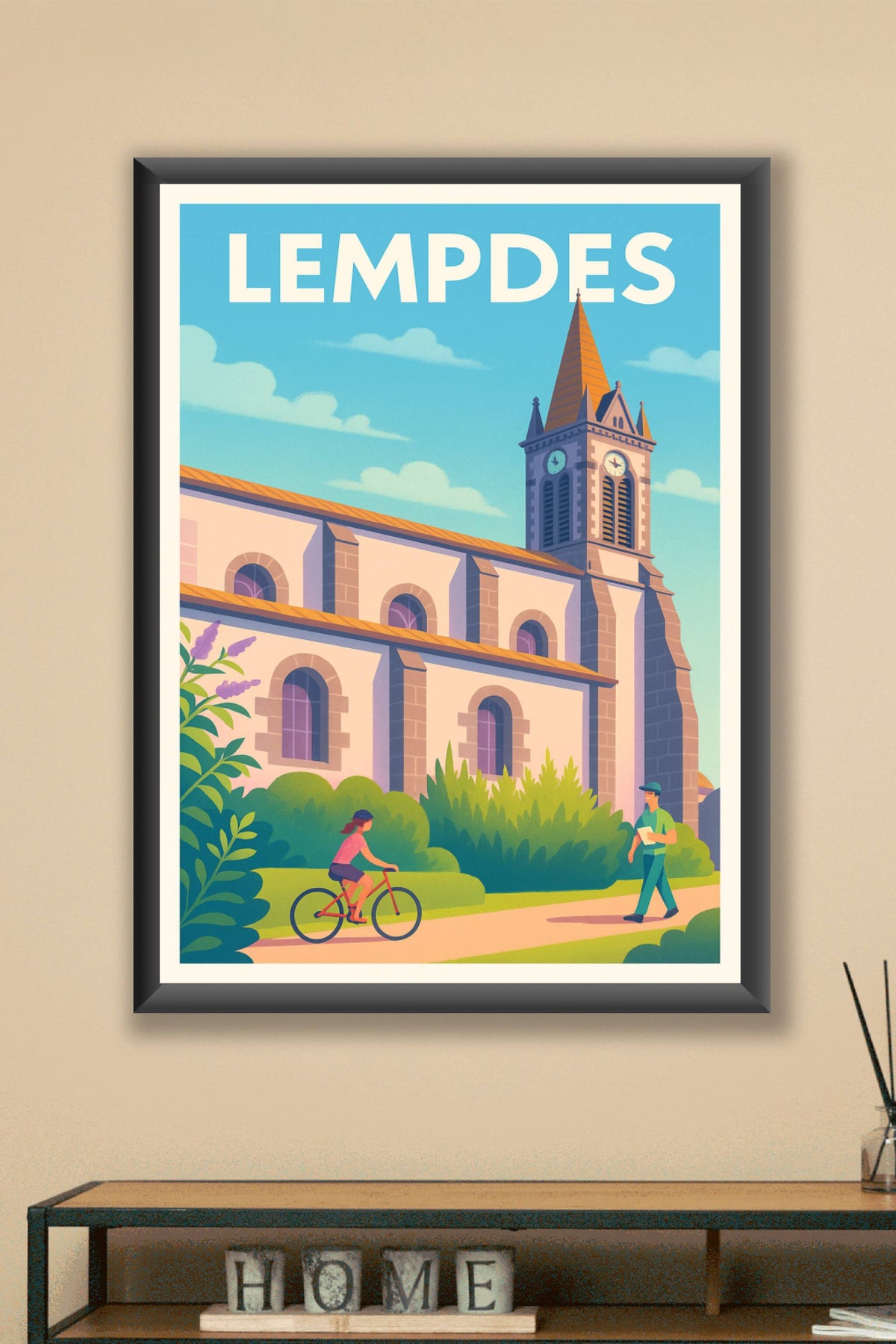 Affiche de Lempdes - Charme et sérénité au cœur de la ville