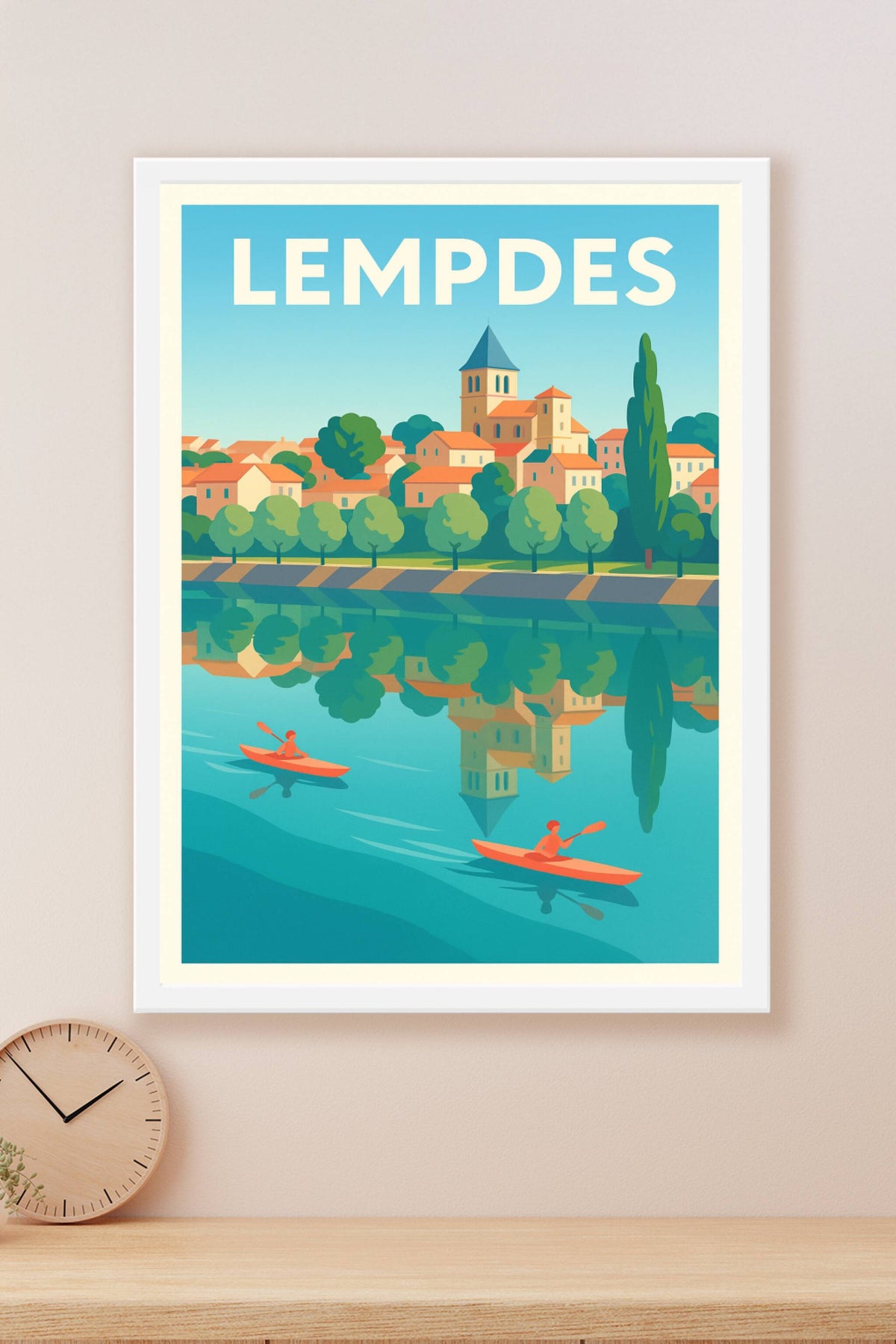 Affiche de Lempdes - Harmonie et Sérénité au fil de l'eau
