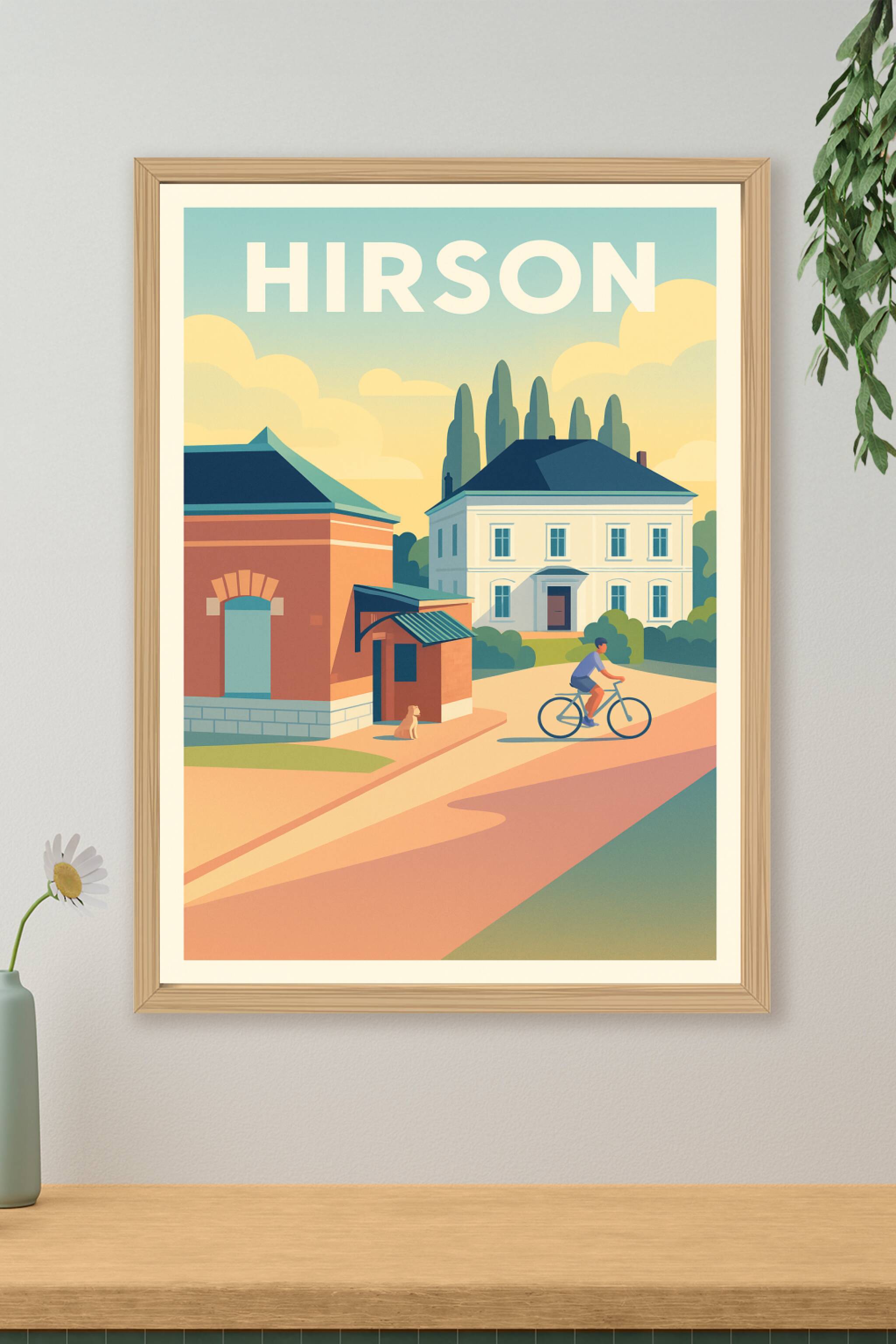 Affiche de Hirson - Une balade paisible au cœur de la ville