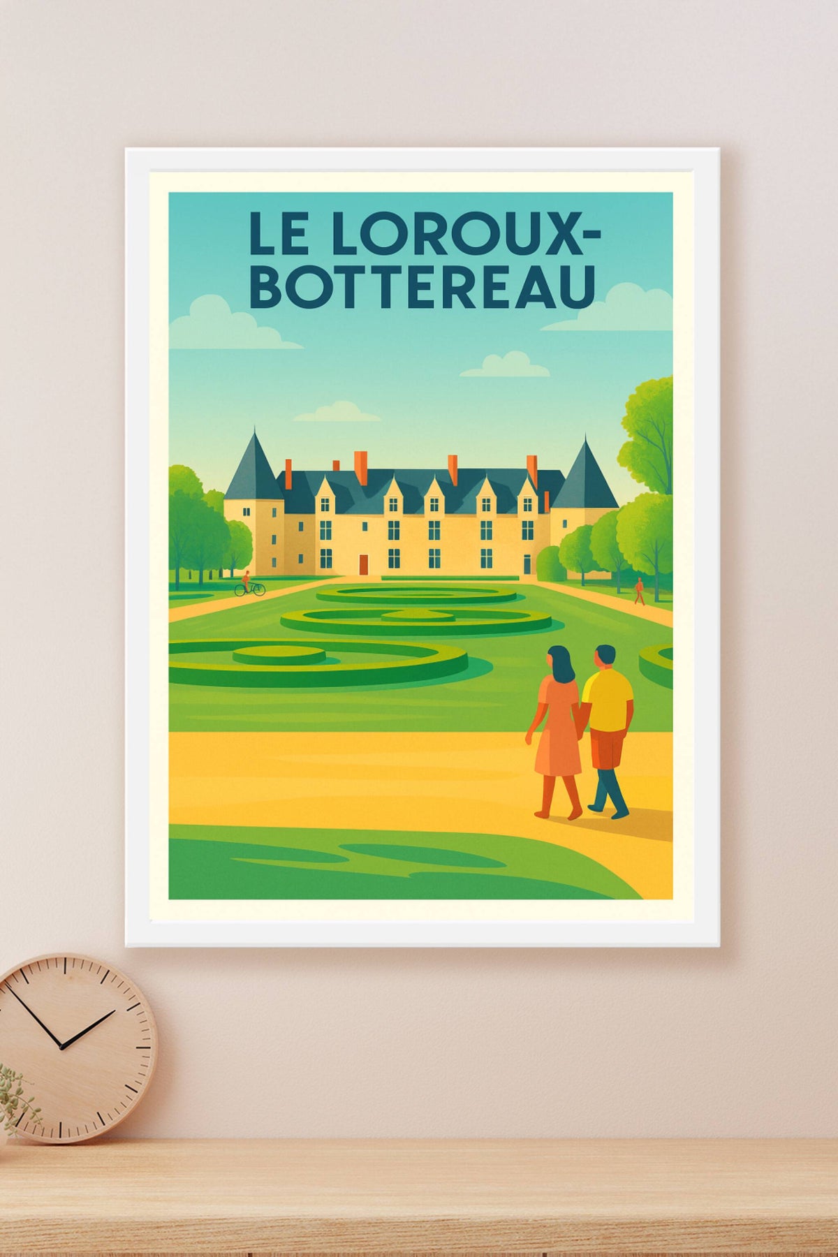 Affiche de Le Loroux-Bottereau - Escapade au Château et jardins à la française