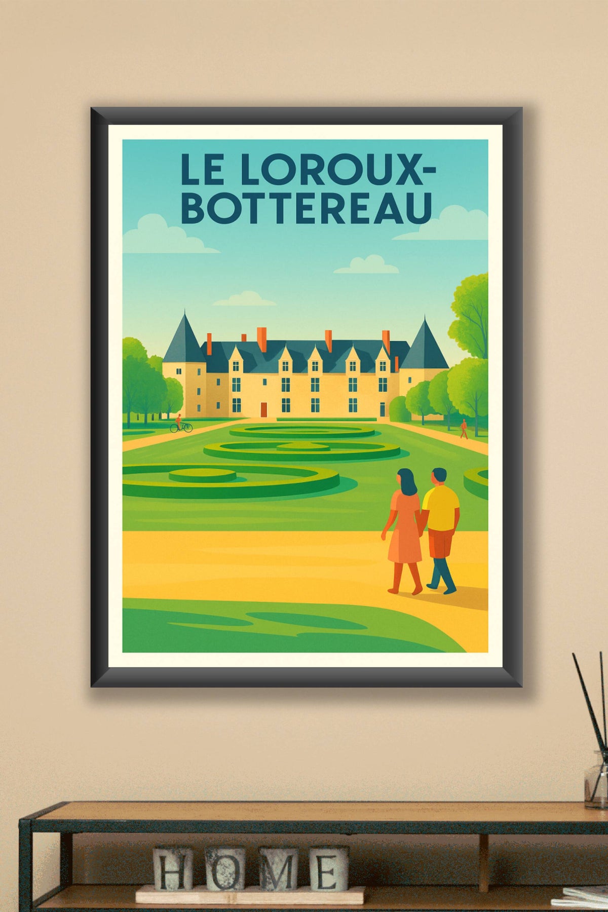 Affiche de Le Loroux-Bottereau - Escapade au Château et jardins à la française