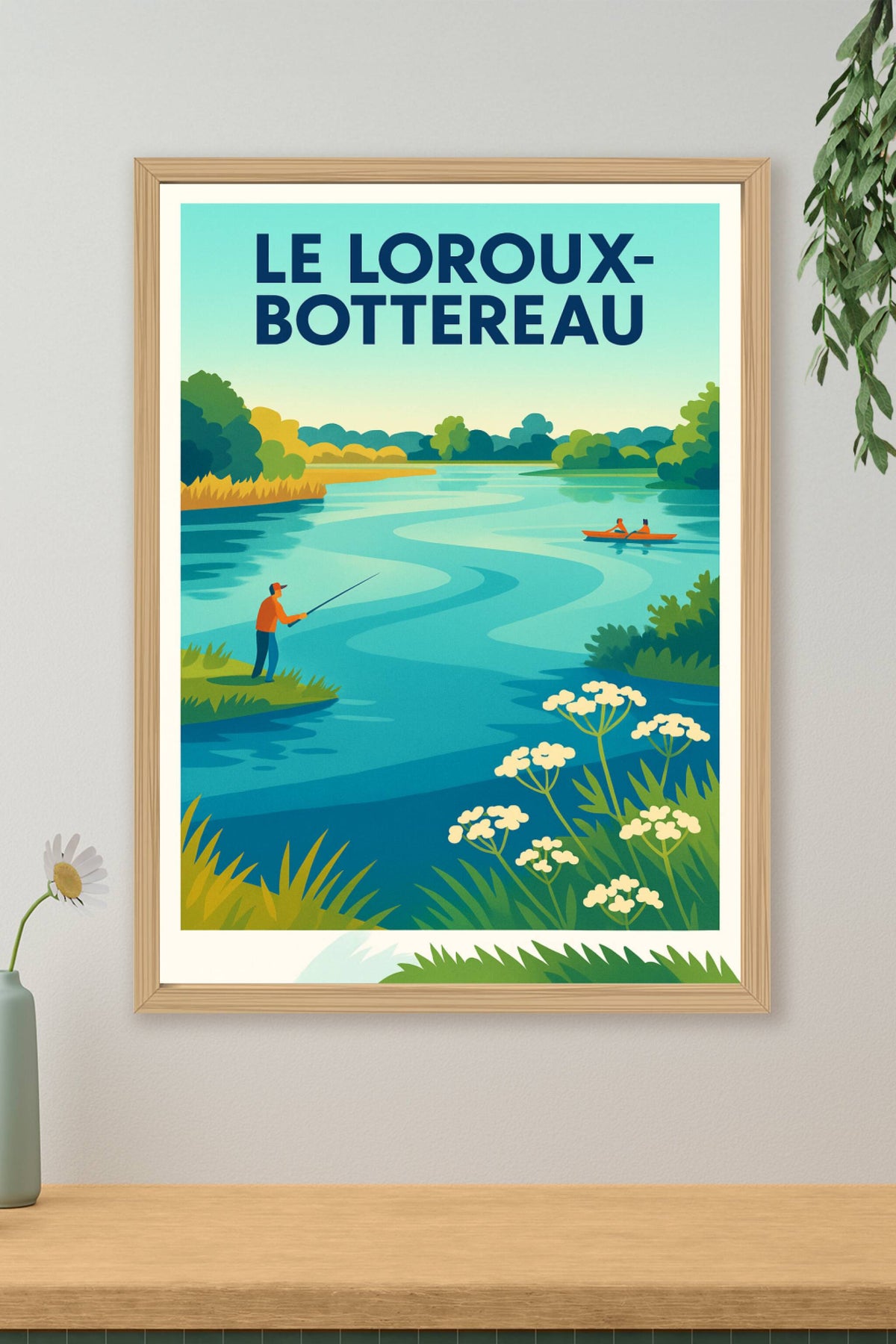 Affiche de Le Loroux-Bottereau - Harmonie paisible au fil de l'eau