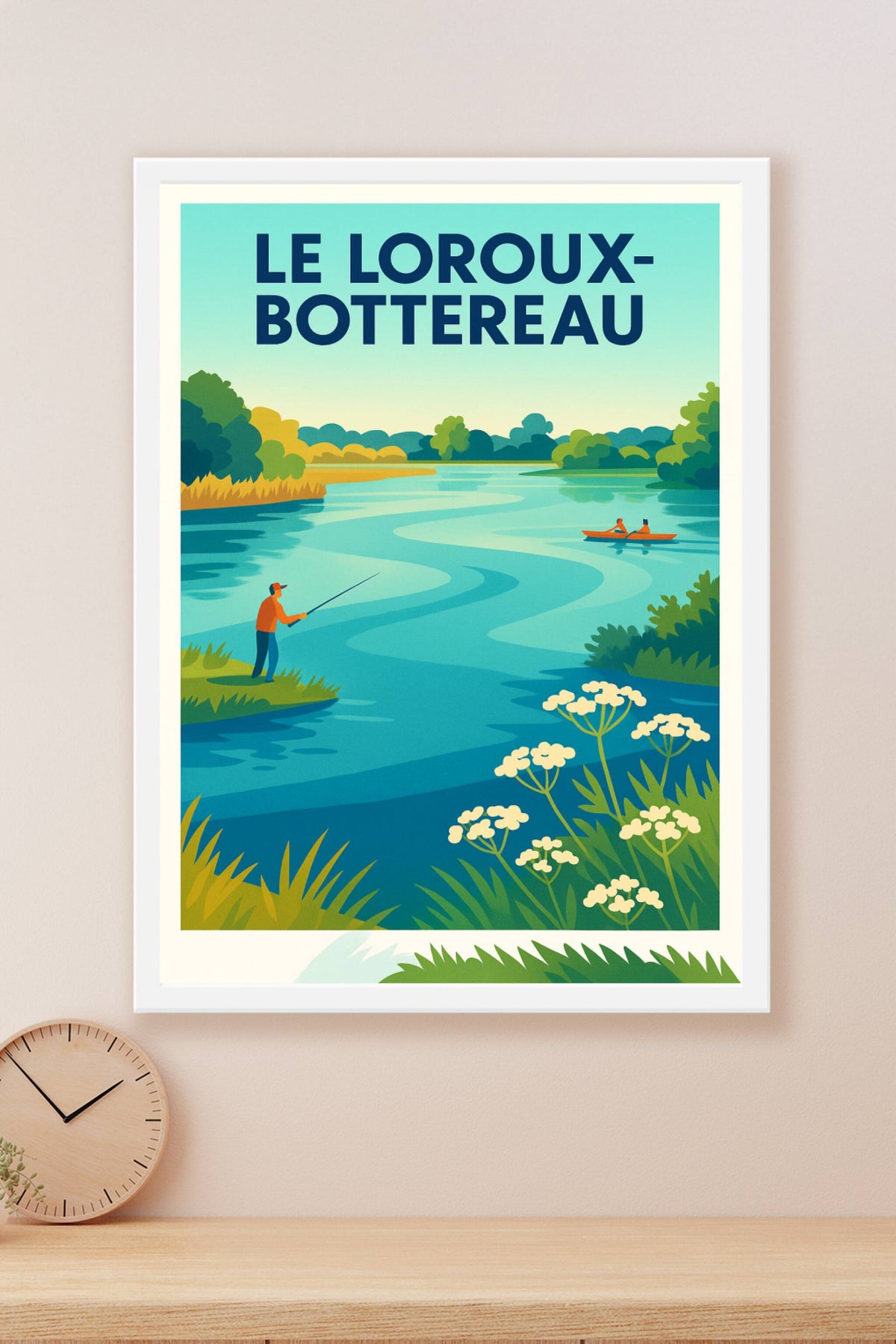 Affiche de Le Loroux-Bottereau - Harmonie paisible au fil de l'eau