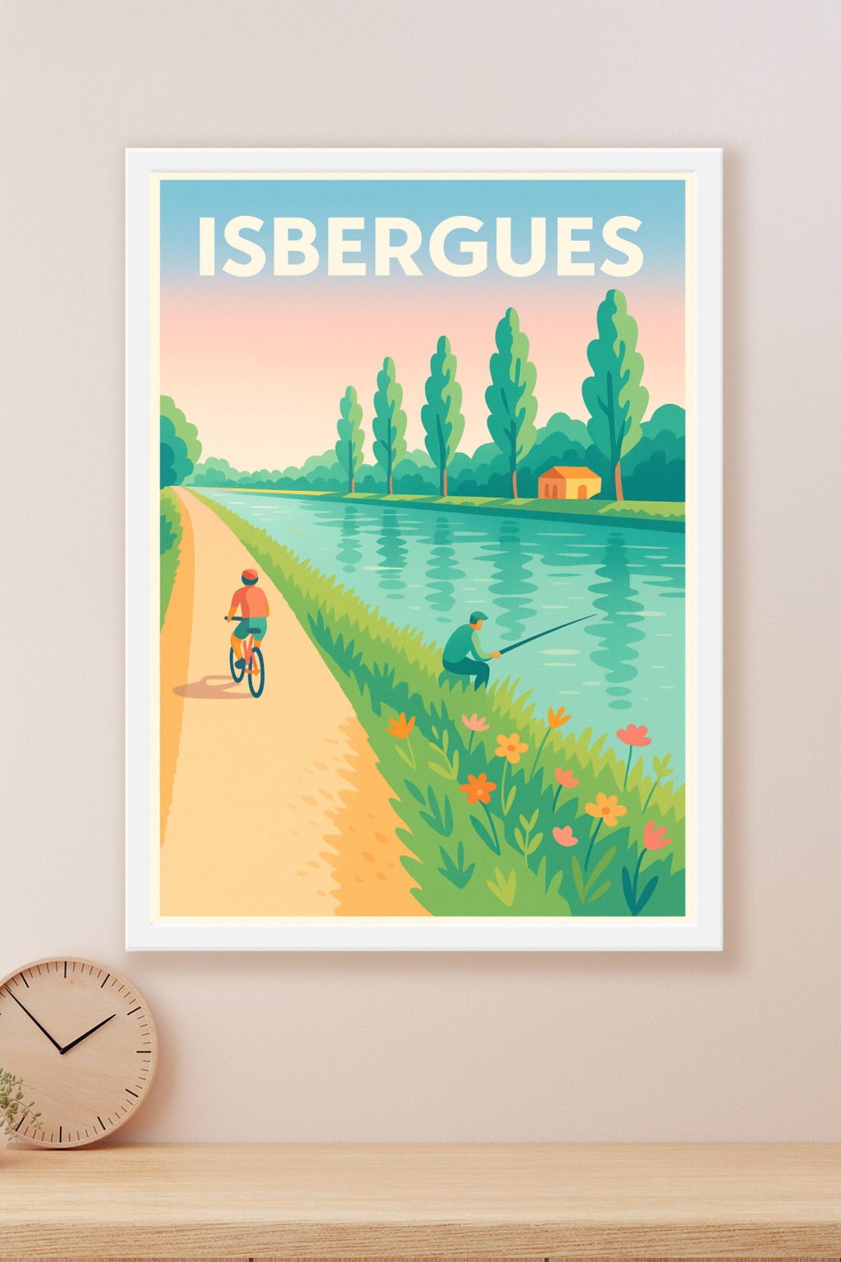 Affiche de Isbergues - Sérénité au fil de l'eau