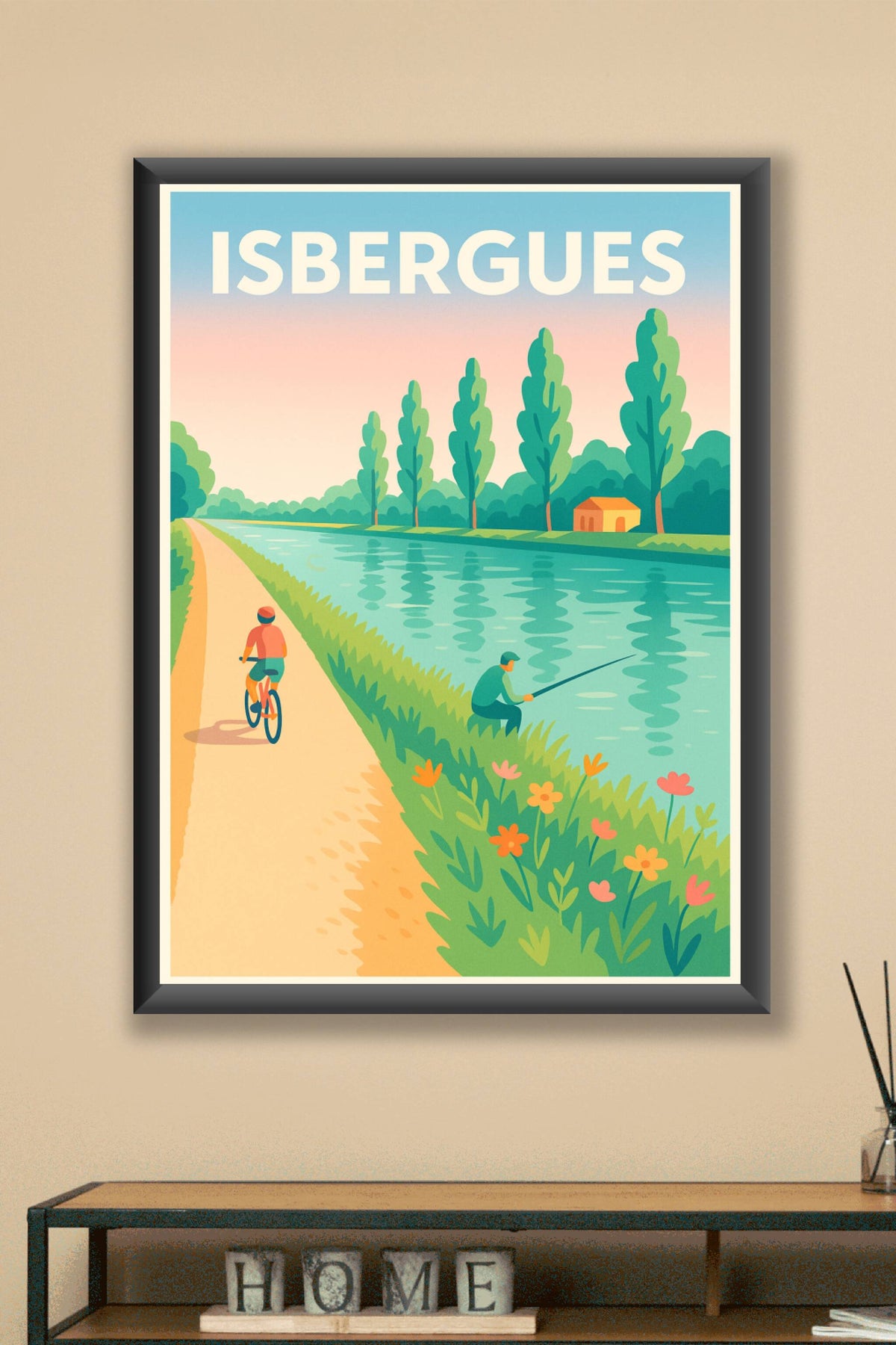 Affiche de Isbergues - Sérénité au fil de l'eau