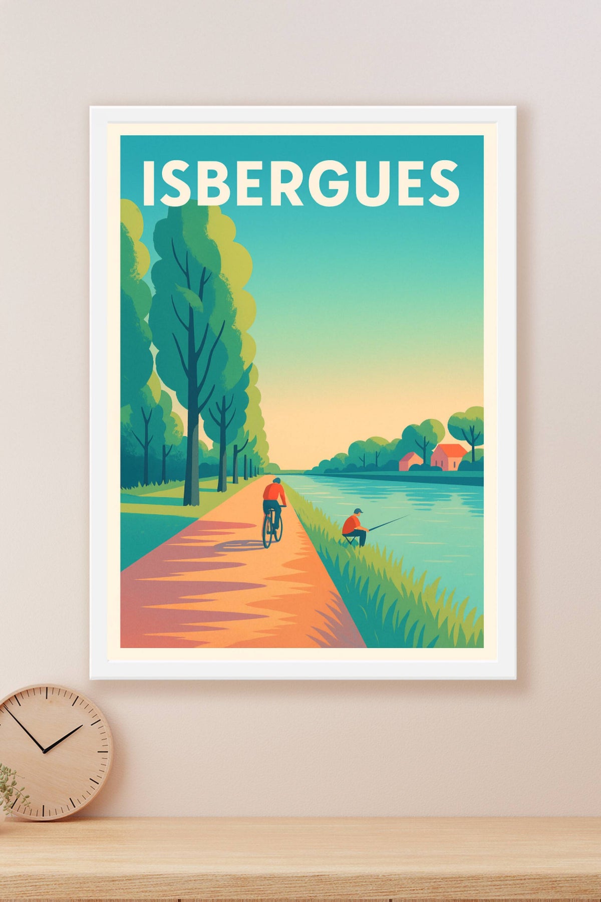 Affiche de Isbergues - Escapade au bord de l'eau