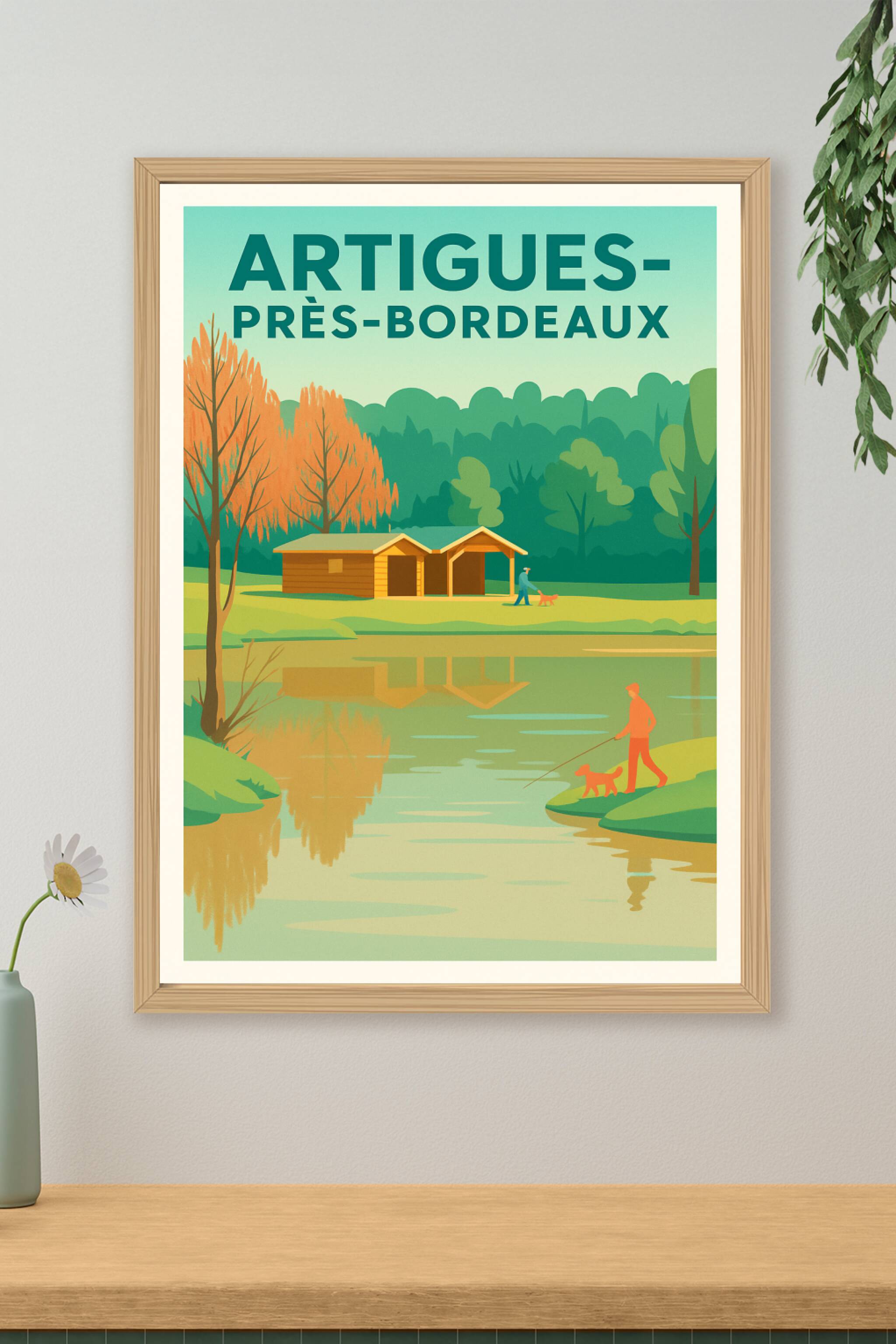 Affiche de Artigues-près-Bordeaux - Escapade nature au bord de l'eau