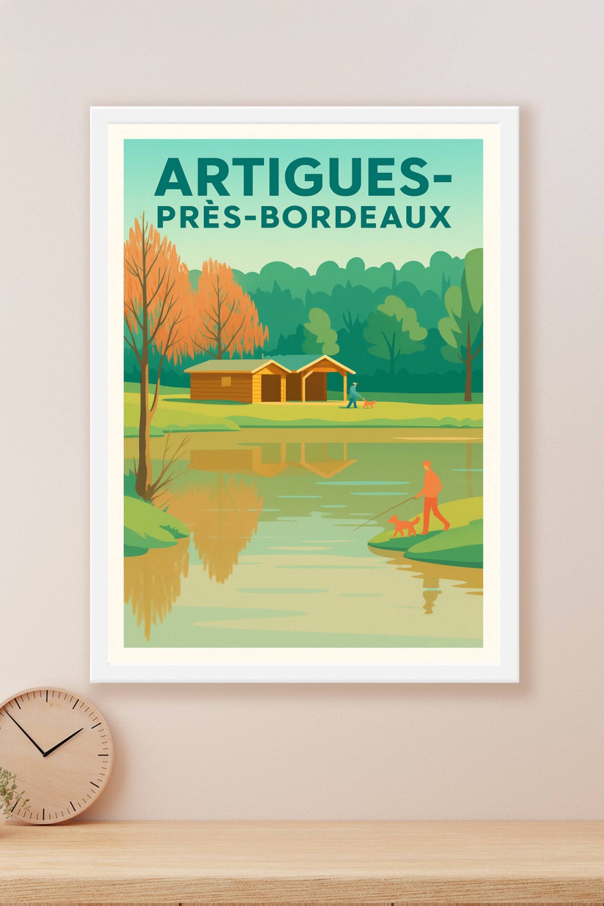 Affiche de Artigues-près-Bordeaux - Escapade nature au bord de l'eau
