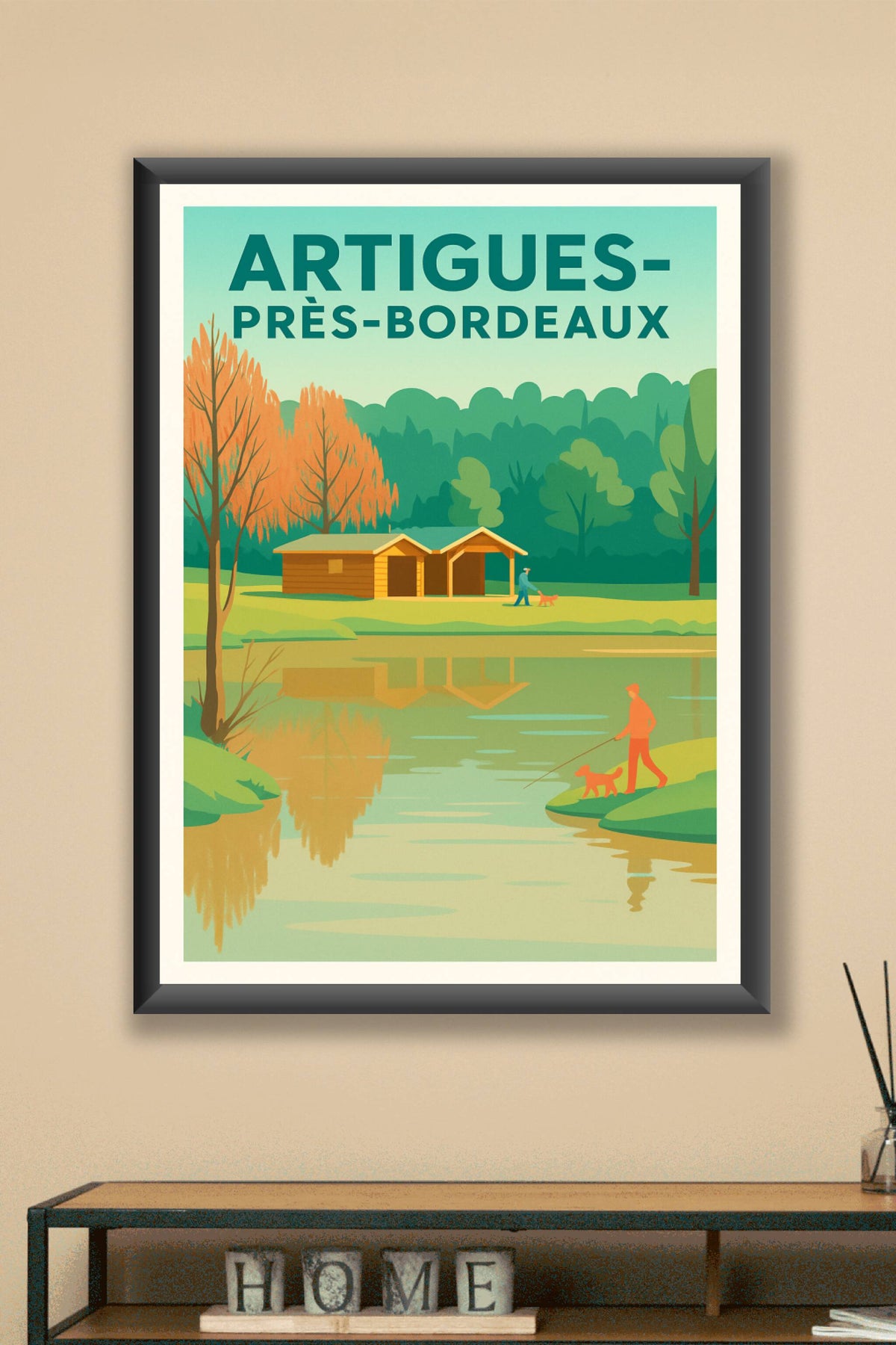 Affiche de Artigues-près-Bordeaux - Escapade nature au bord de l'eau