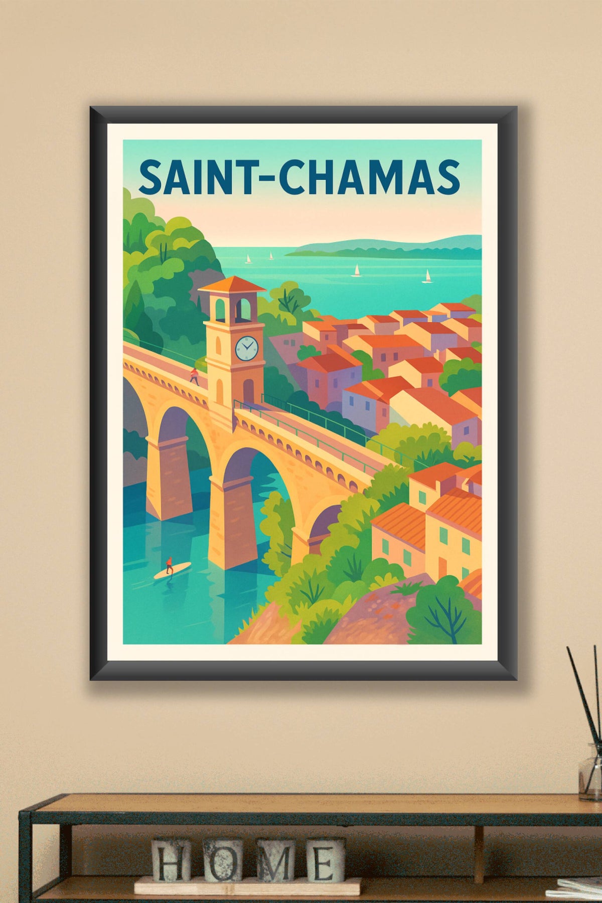 Affiche de Saint-Chamas - Charme Méditerranéen et Tranquillité