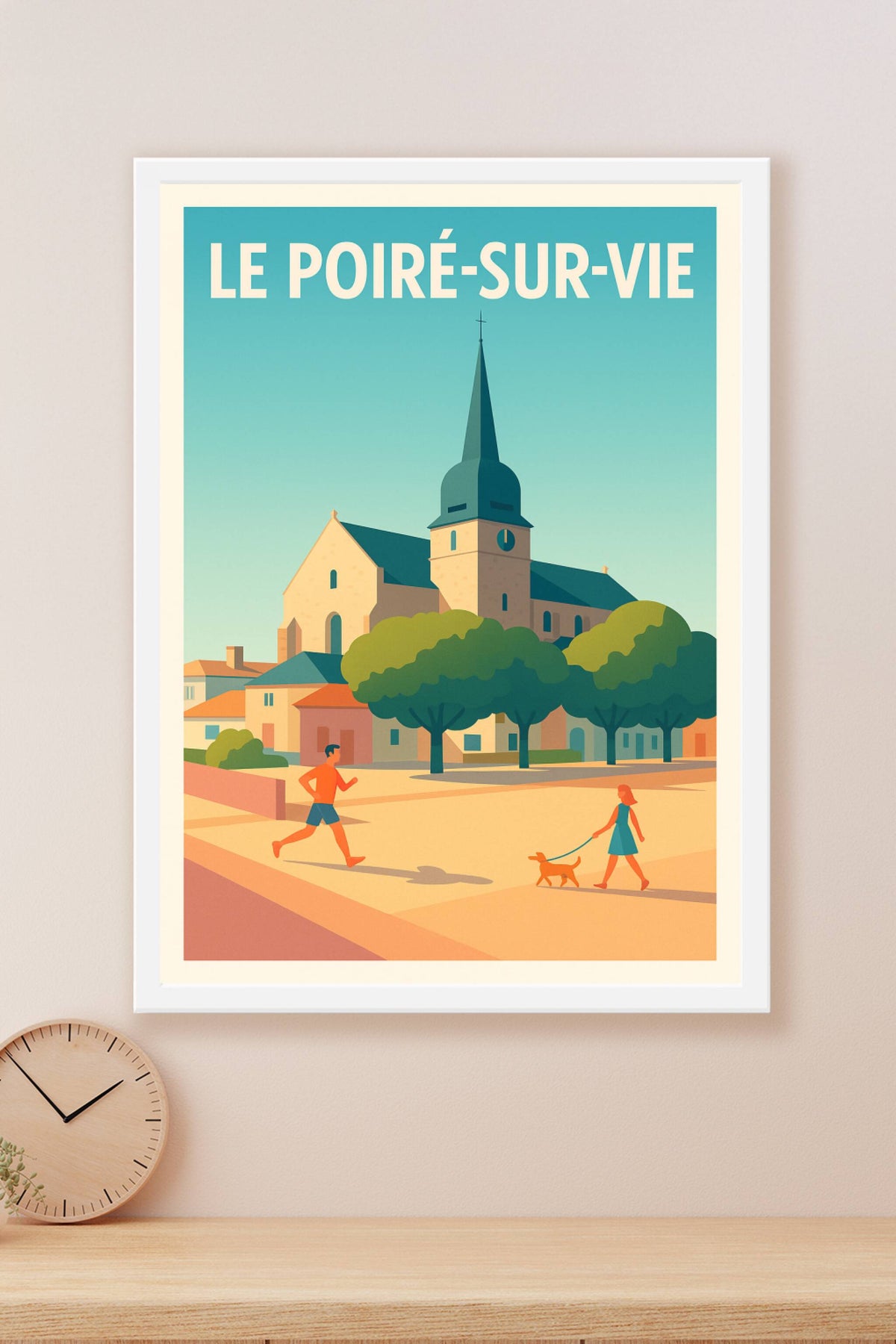 Affiche de Le Poiré-sur-Vie - Charme et quiétude d'une ville paisible