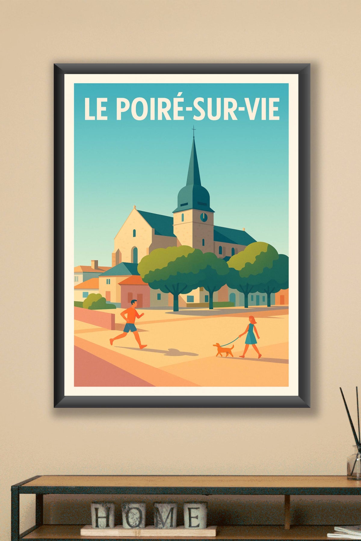 Affiche de Le Poiré-sur-Vie - Charme et quiétude d'une ville paisible