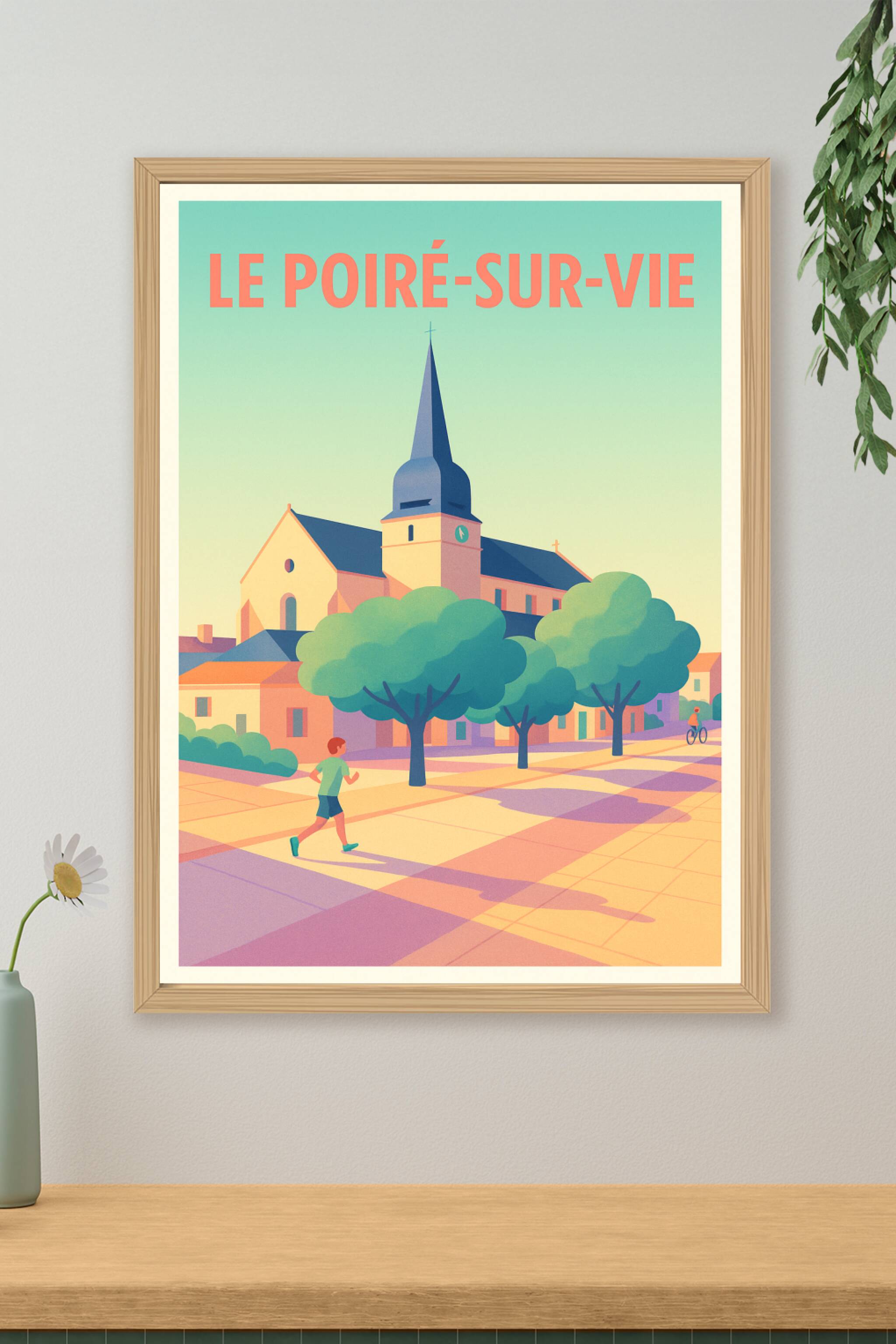 Affiche de Le Poiré-sur-Vie - Charme et douceur de la vie locale