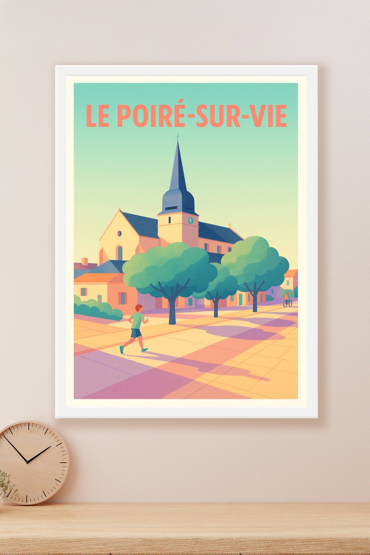 Affiche de Le Poiré-sur-Vie - Charme et douceur de la vie locale
