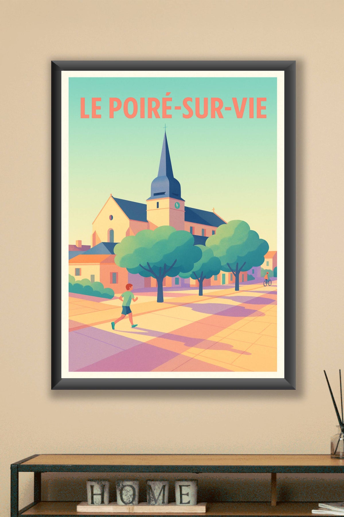 Affiche de Le Poiré-sur-Vie - Charme et douceur de la vie locale