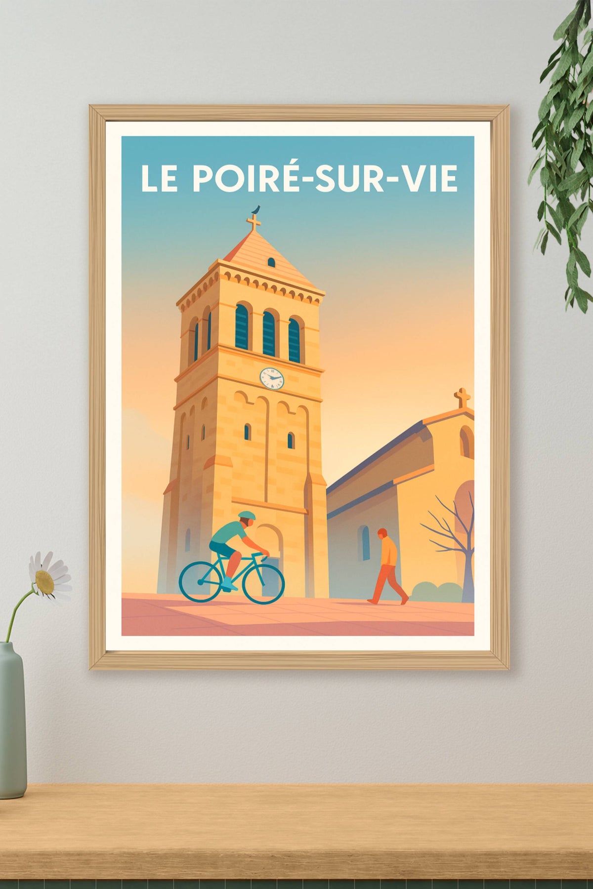 Affiche de Le Poiré-sur-Vie - Charme et Sérénité au Cœur de la Vendée