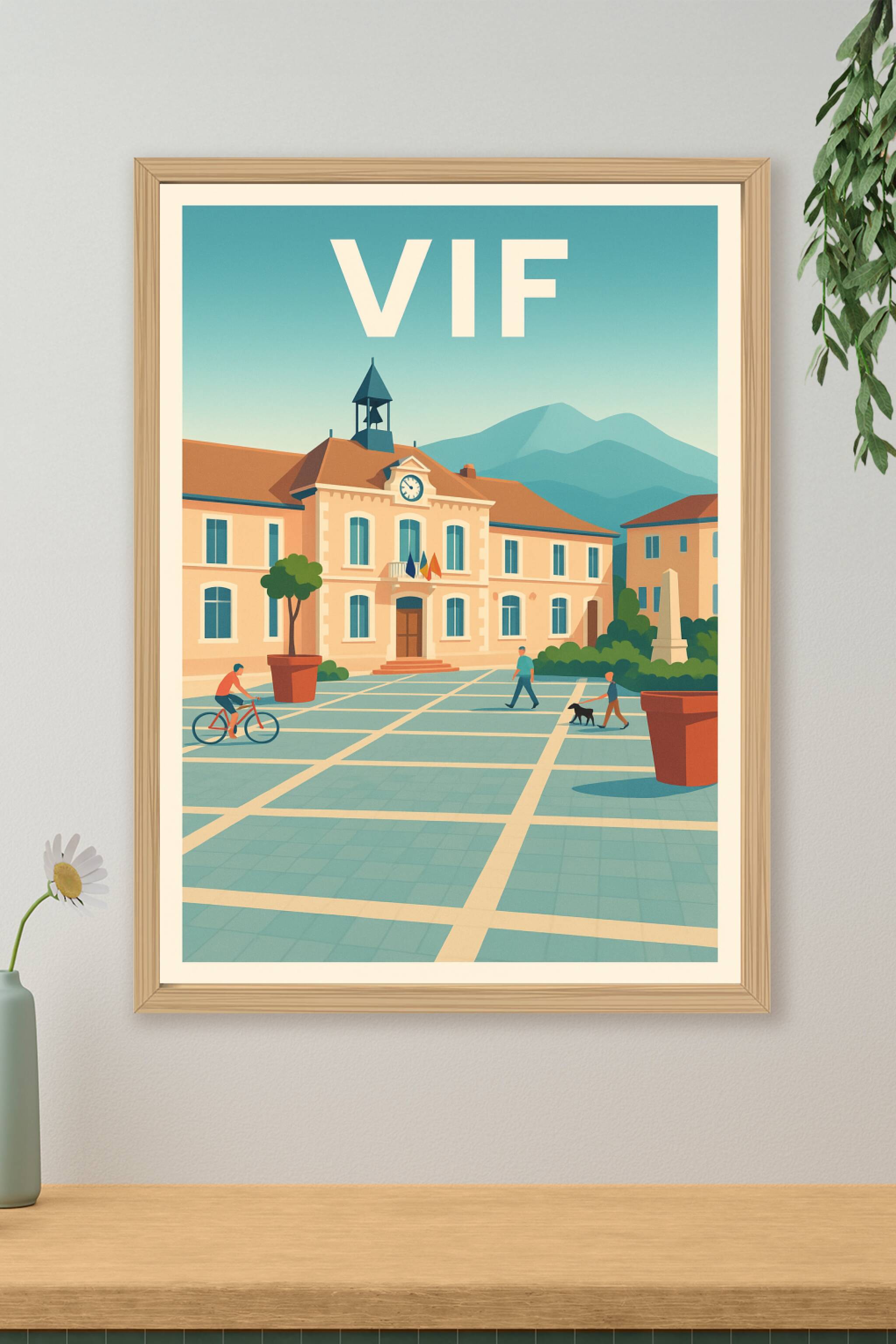 Affiche de Vif - Charme et sérénité au cœur de la place centrale