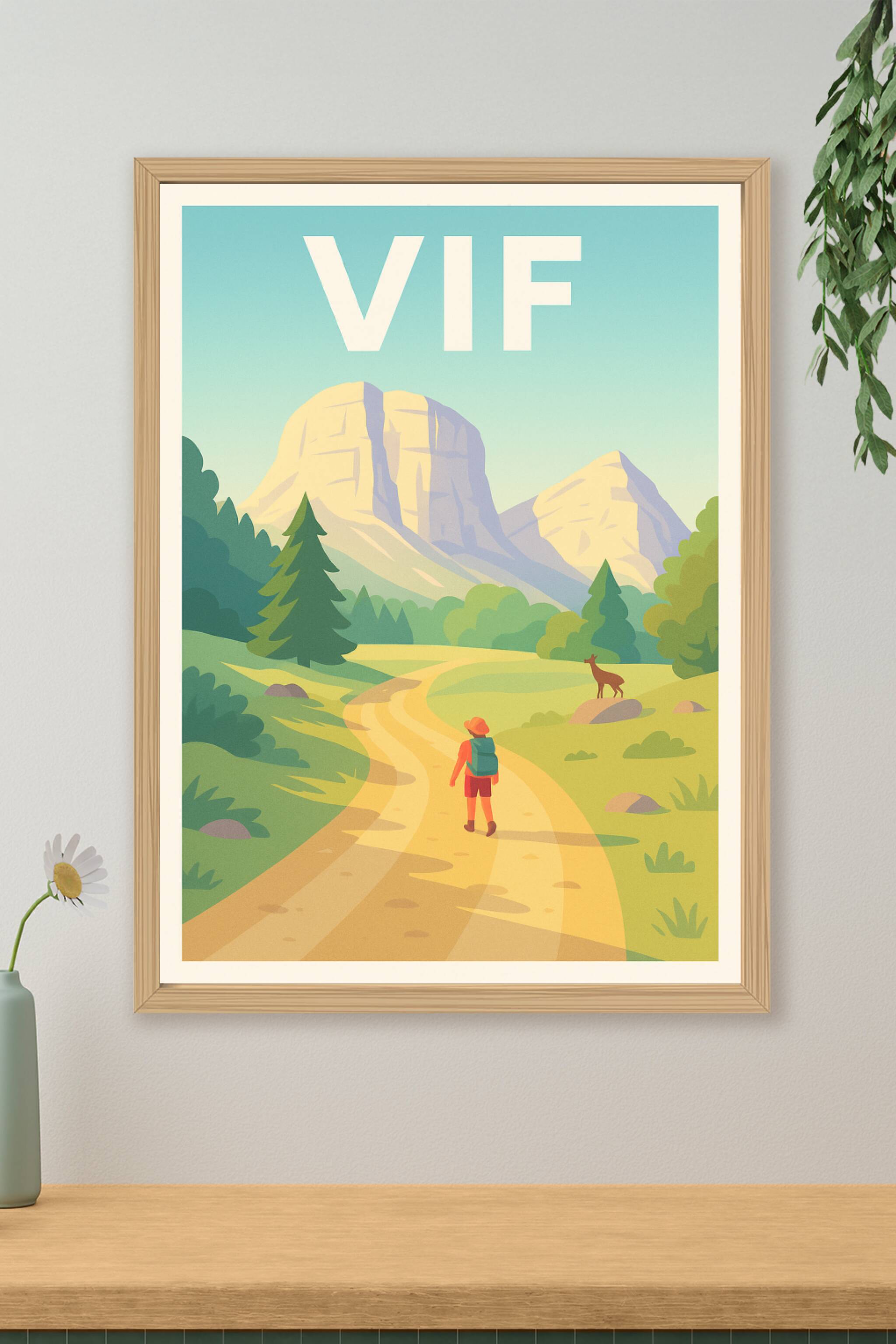 Affiche de Vif - Aventure et nature préservée