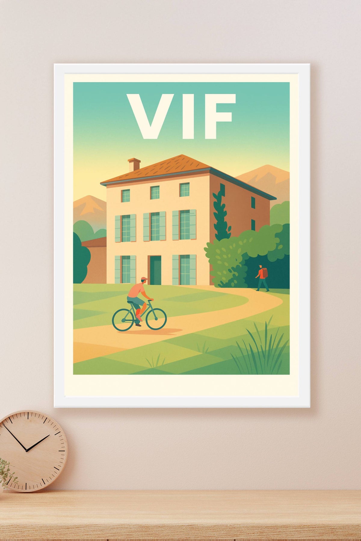 Affiche de Vif - Charme et Sérénité Alpine
