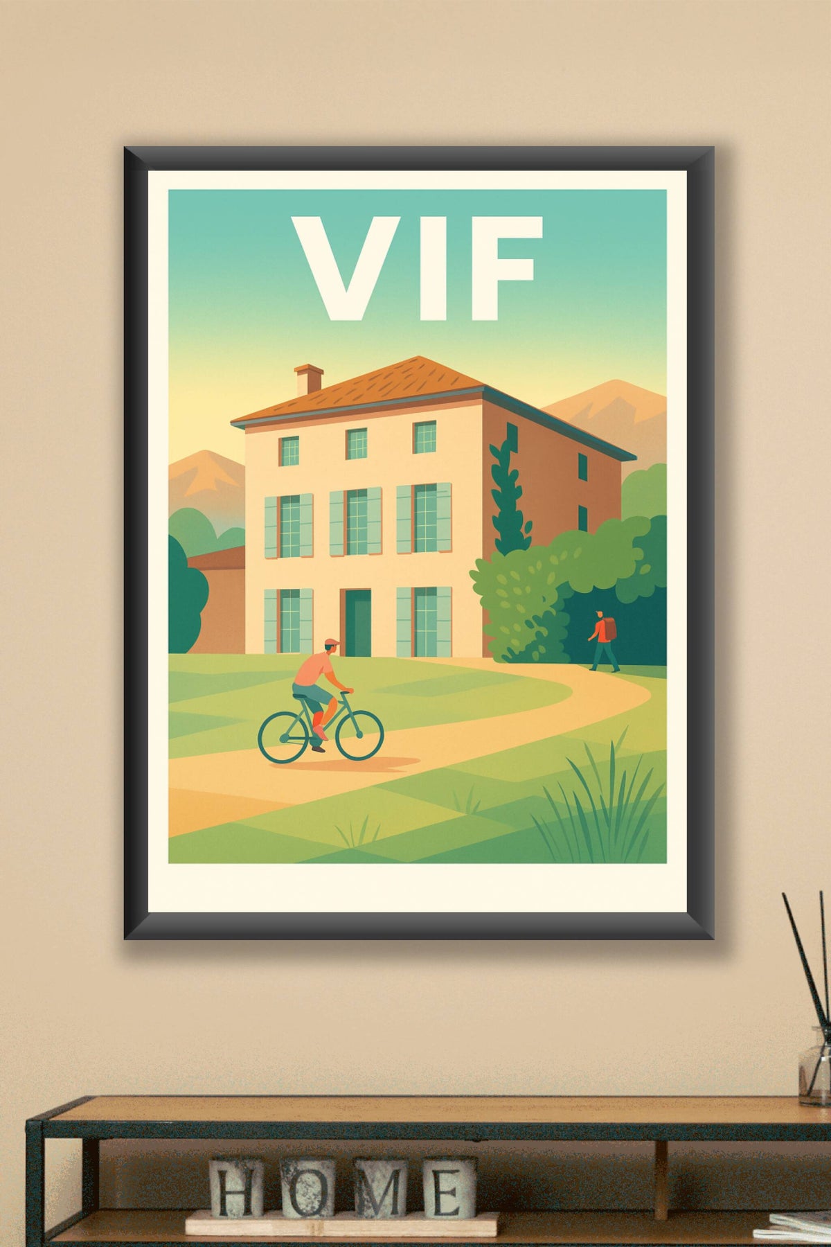 Affiche de Vif - Charme et Sérénité Alpine