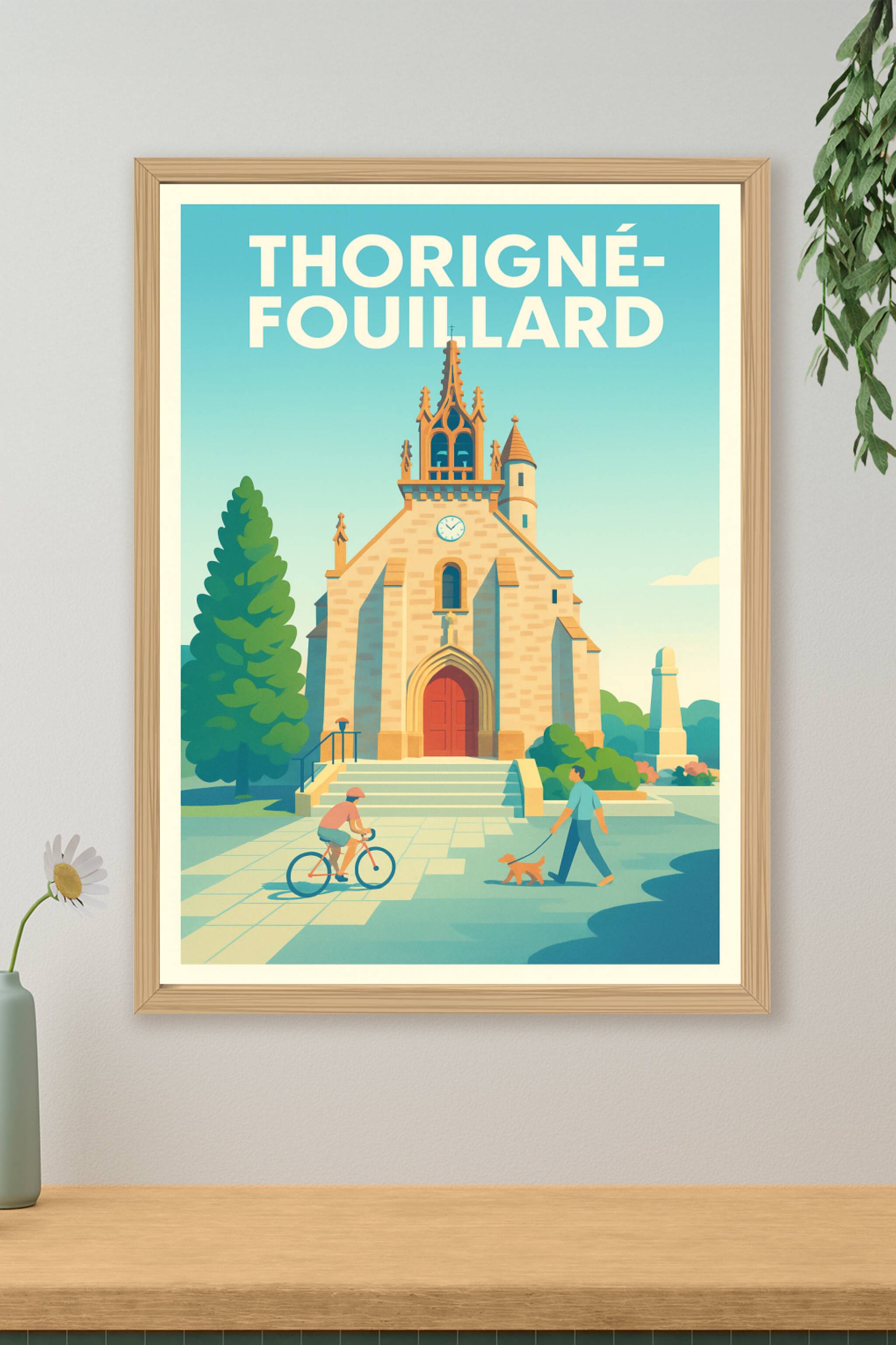 Affiche de Thorigné-Fouillard - Tranquillité et charme local