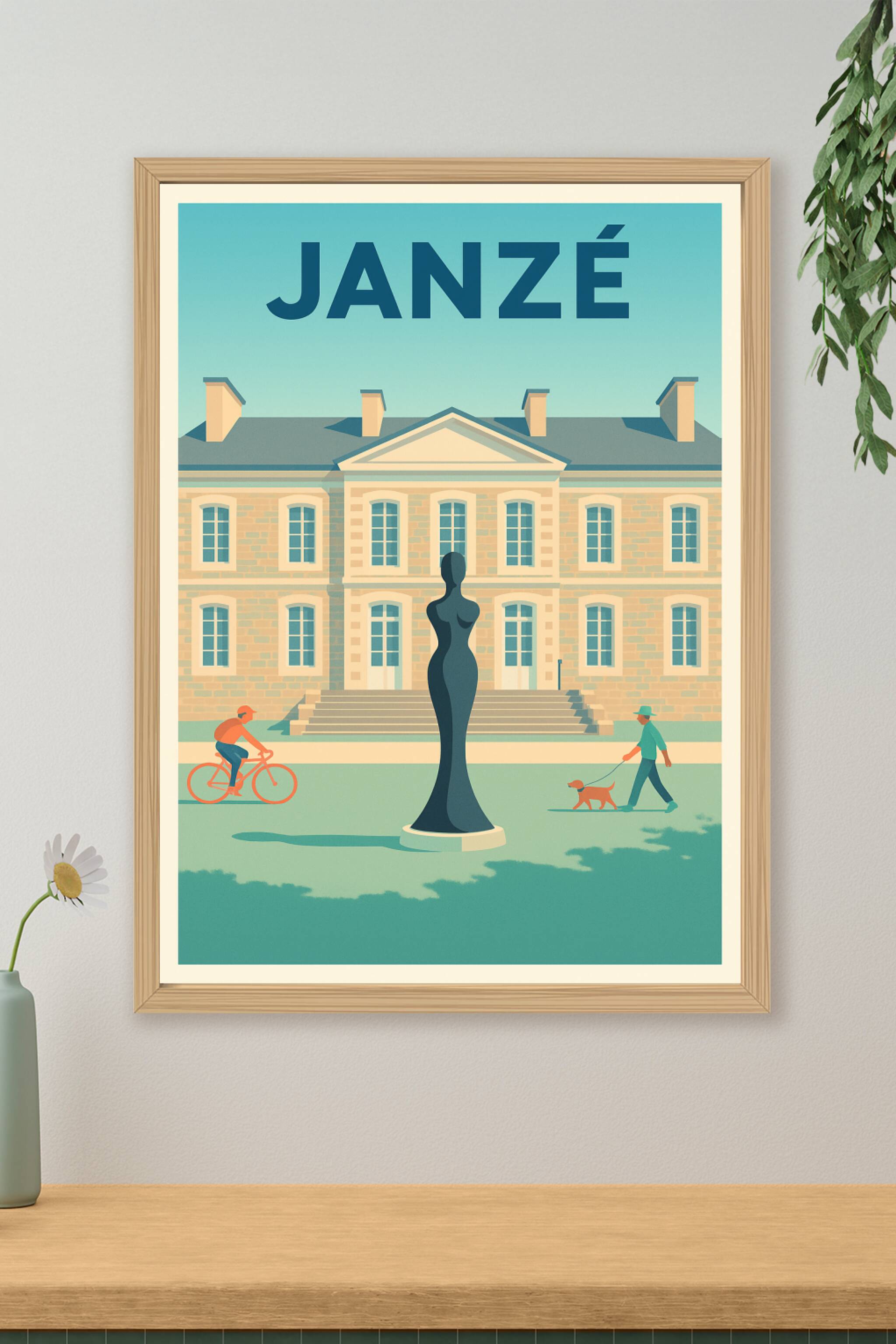Affiche de Janzé - Charme et Sérénité au Cœur de la Bretagne