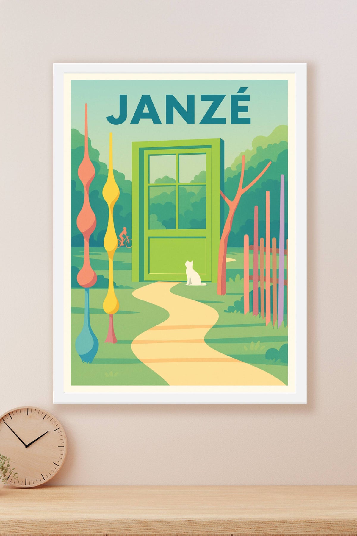 Affiche de Janzé - Entre nature et art contemporain