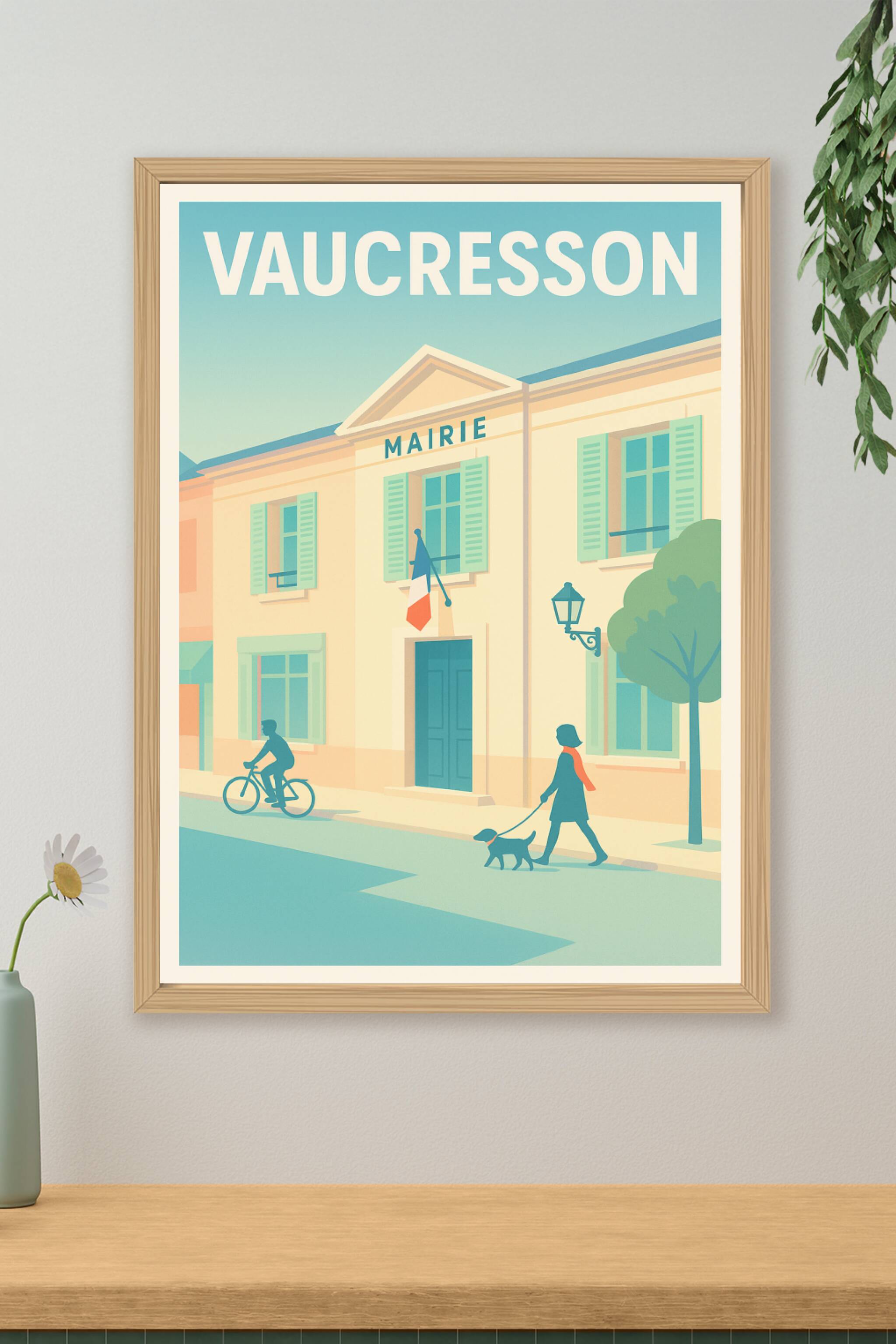 Affiche de Vaucresson - Ambiance paisible et citadine